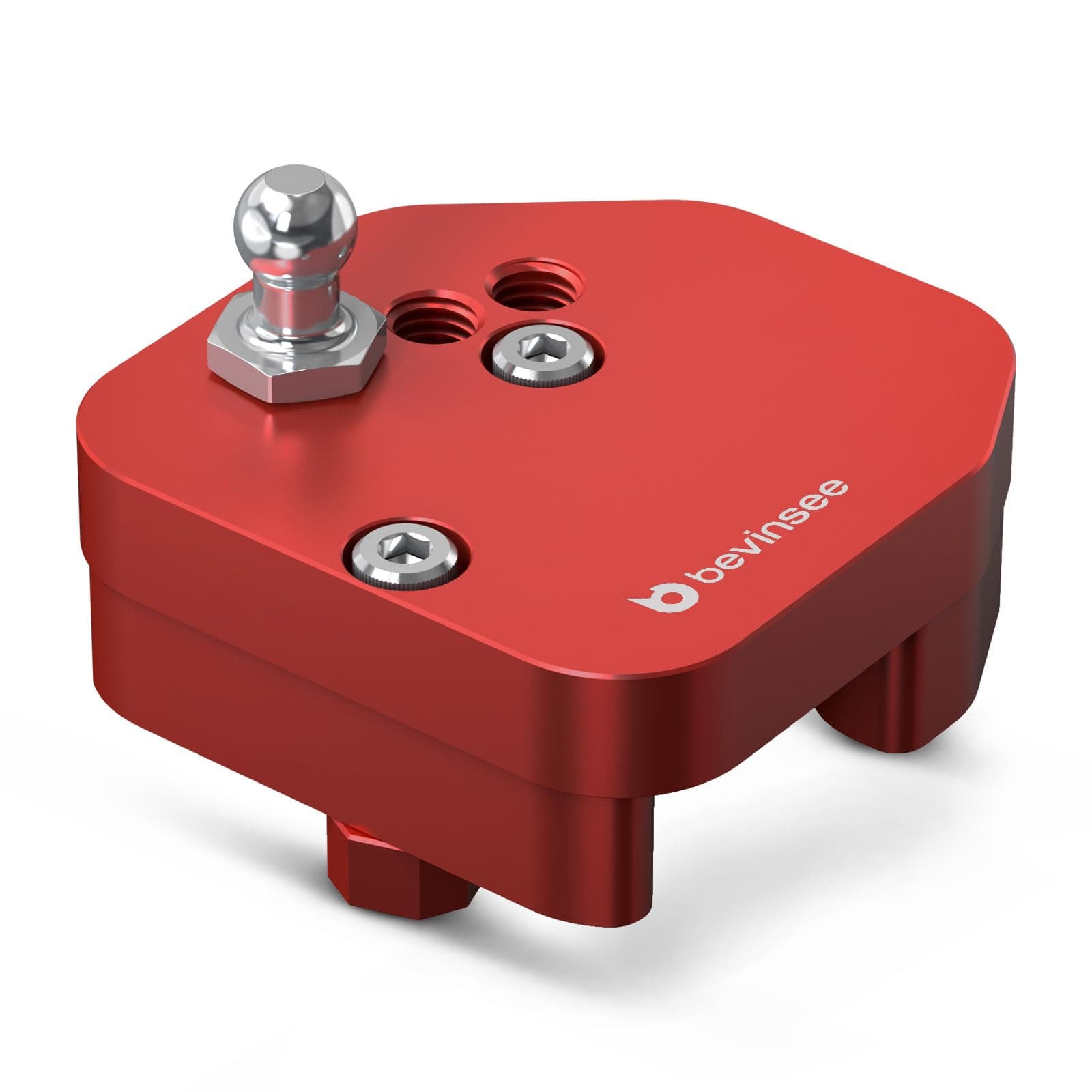 Bevinsee Adjustable Short Shift Kit Compatible with Ford Focus ST250 MK3 ST 2013-2018 Focus MK3 RS 2016-2018 Red