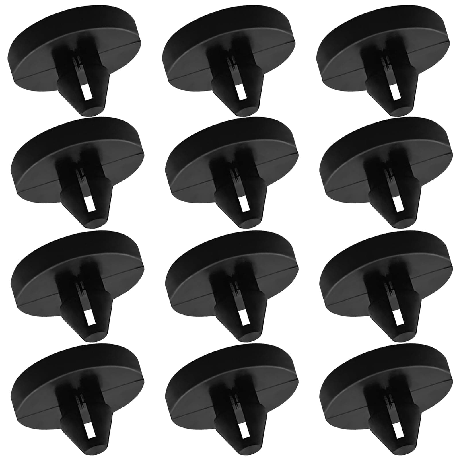 12 PCS Brake Switch Stopper,Car Brake Pedal Stop Pad Replacement Compatible with 90541-06036,Car Brake Pedal Pad Switch Stopper