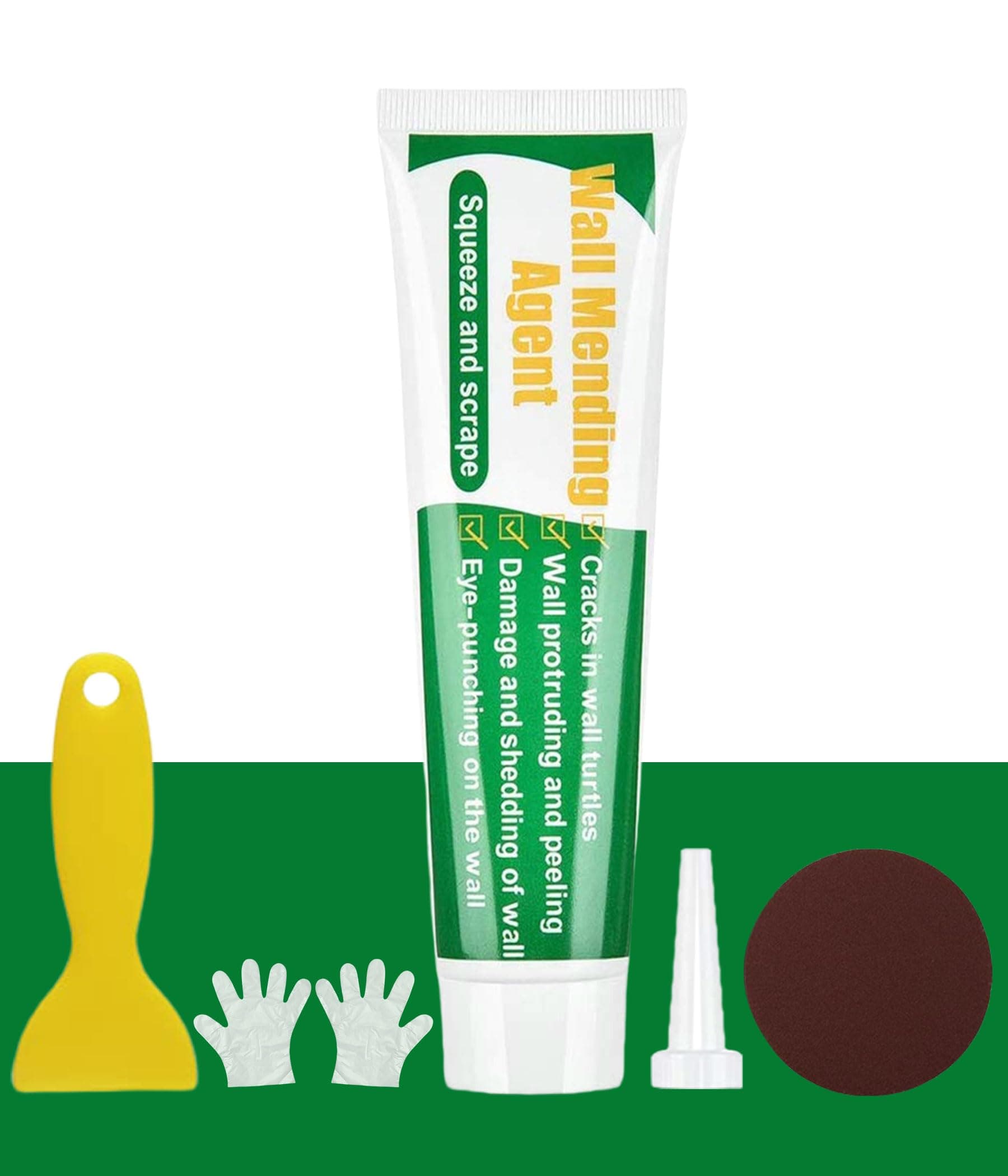 Wall Repair Putty for Holes - Safe, Odorless Drywall Repair Paste to Quickly Fill Cracks and Give A New Look (1 PCS)