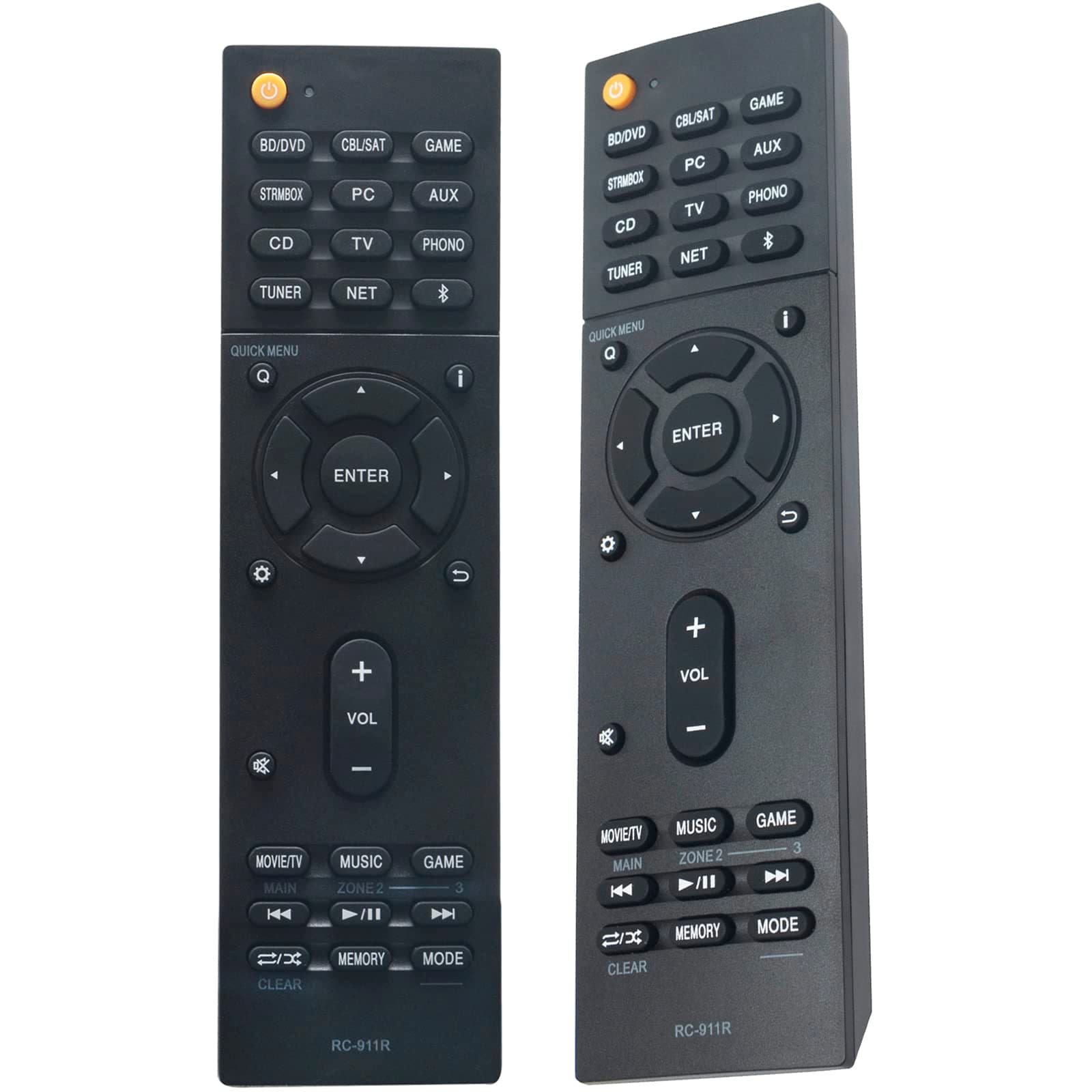 RC-911R Replace Remote fit for Onkyo AV Receiver HT-R695 TX-NR656 TX-RZ610 TX-RZ720 TX-NR676 TX-NR676E TX-NR686 TX-NR585 TX-NR575 TX-NR575E TX-NR555 TX-RZ710 TX-RZ810 TX-NR757