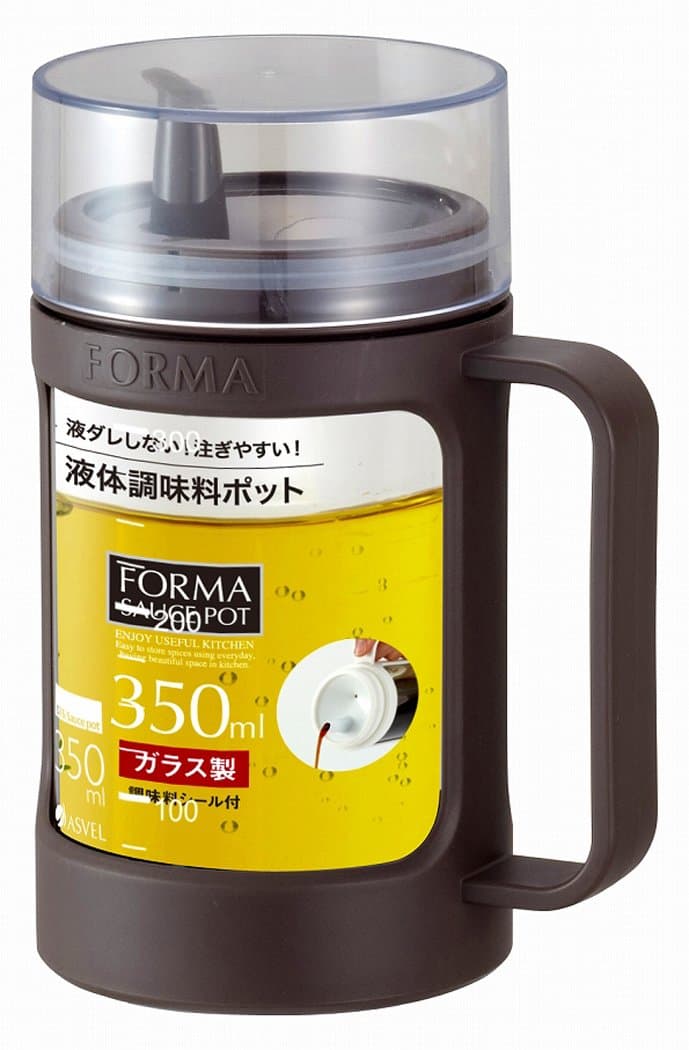 Asvel 1132 Glass Pot (For Liquids), Forma, Brown