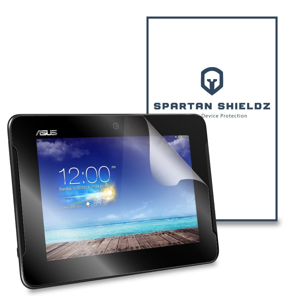 6X - Spartan Shieldz Premium HD Screen Protector Cover for Asus PadFone X Tablet - 6X