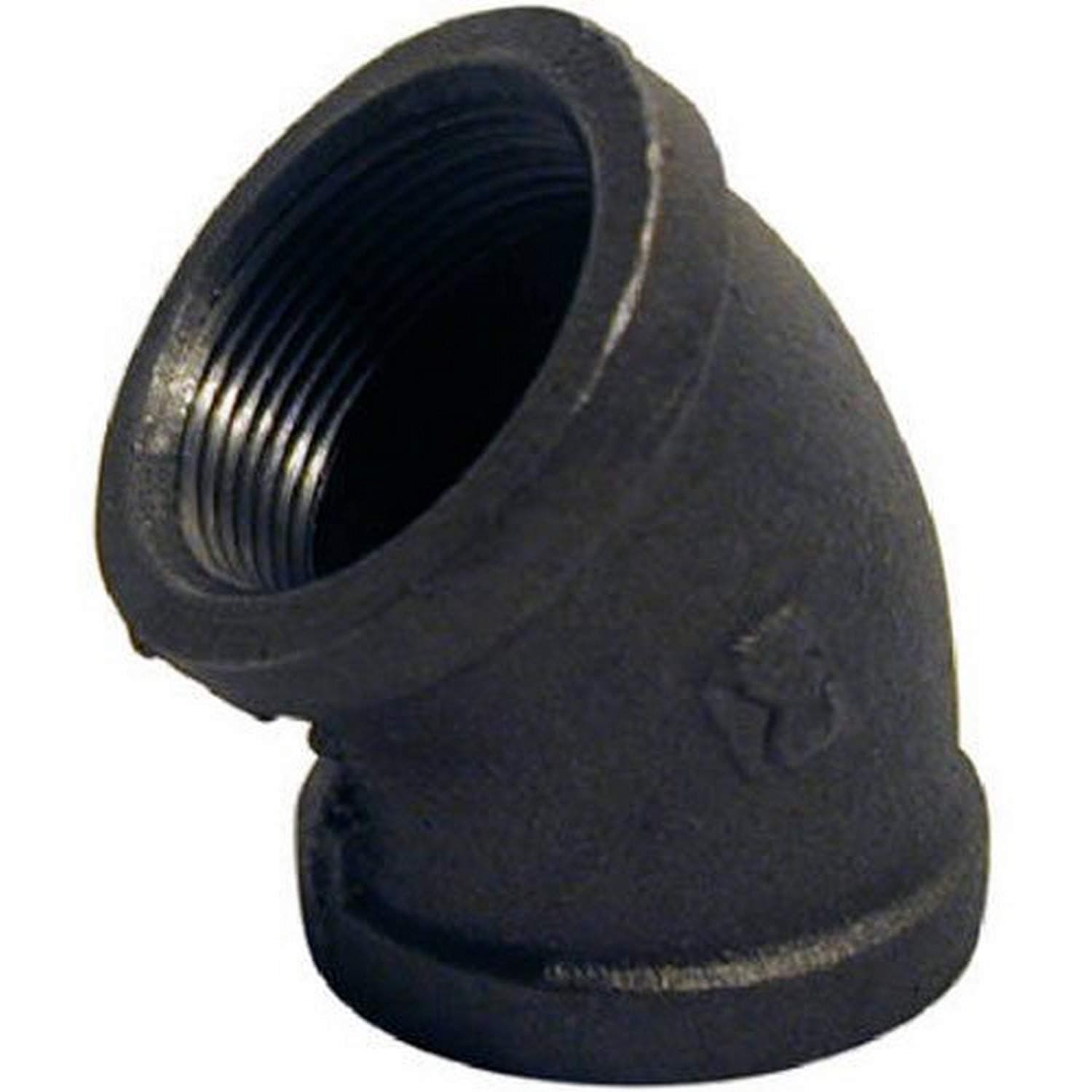pannext fittings corp b-l4507 3/4" Black 45 Degree Equal Elbow