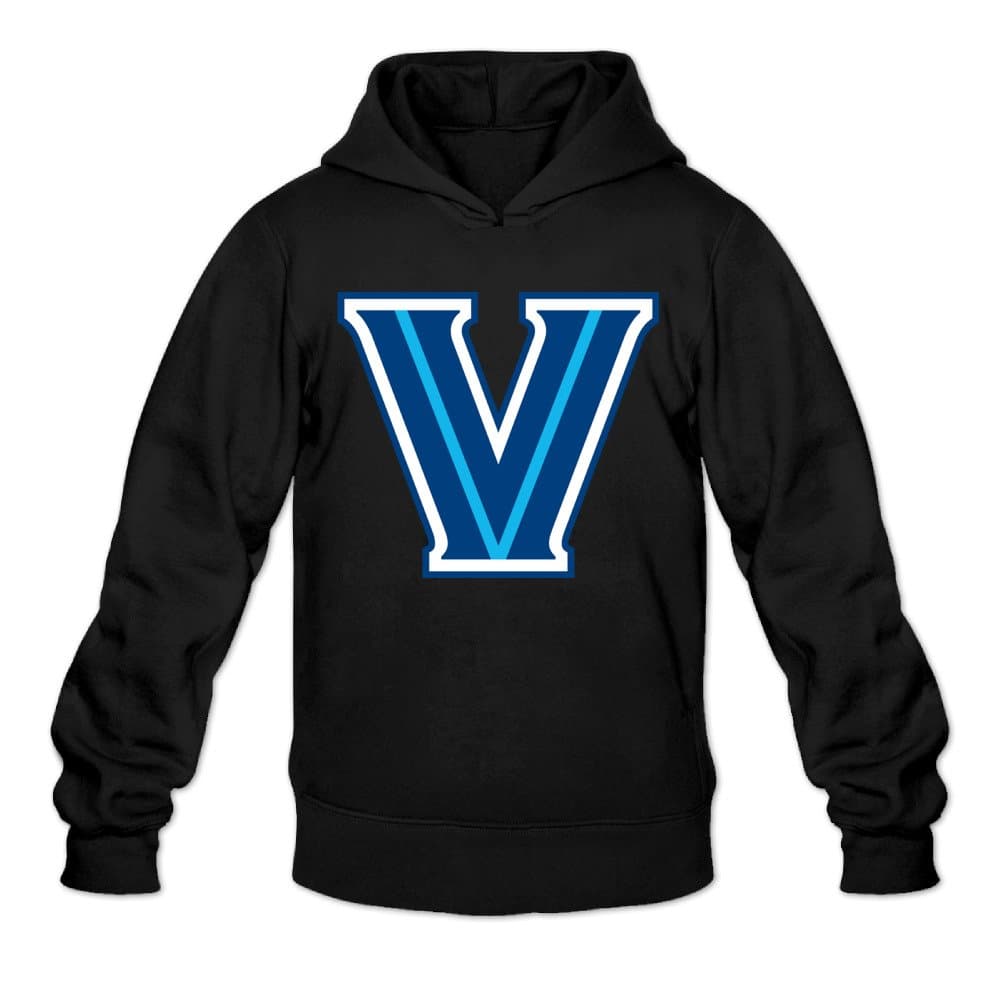 RABBEAT Men's Sweater Villanova University Logo Black