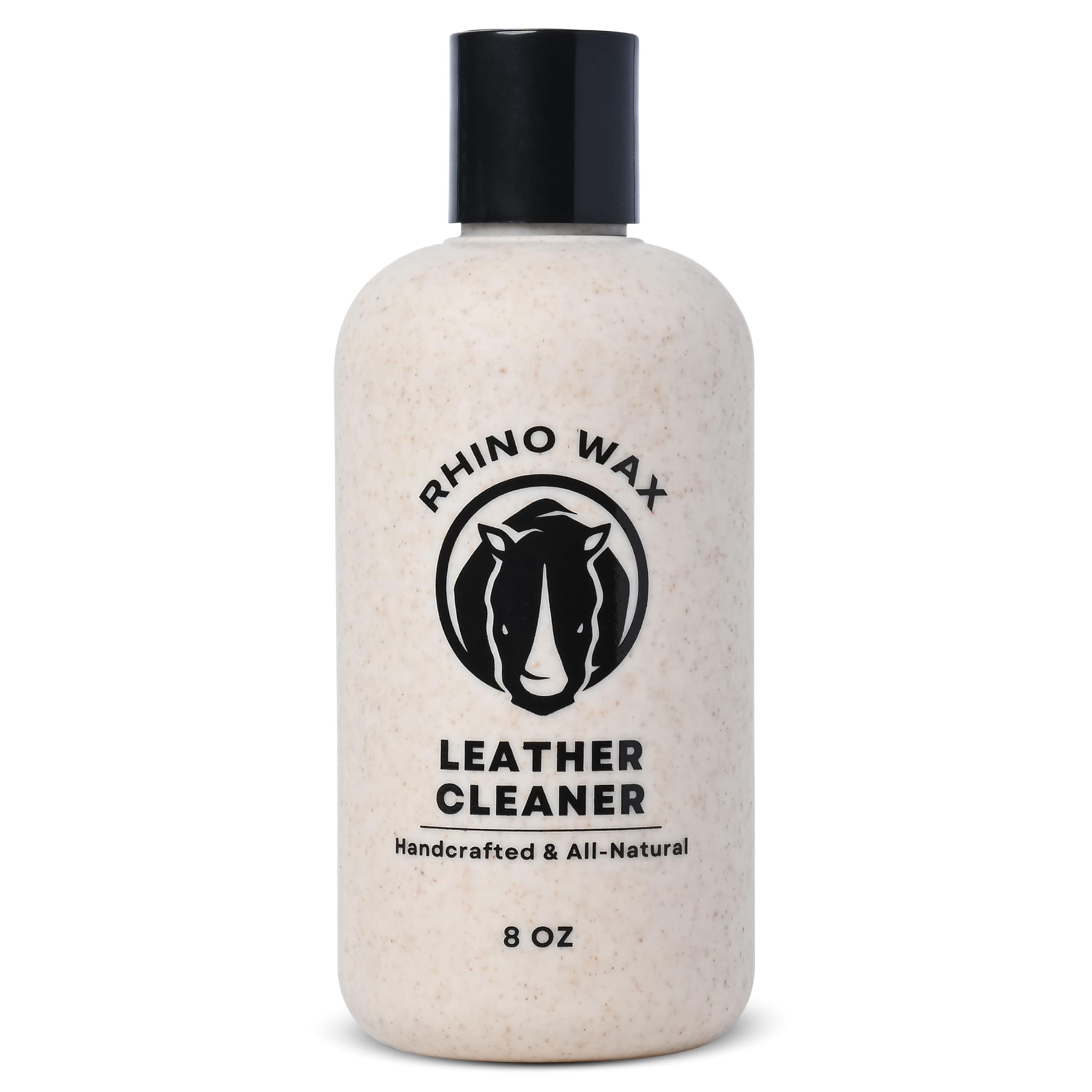 Leather Cleaner (8 oz) - Premium Cleanser for Furniture, Handbags, Shoes, Boot and Car Seat Cleaning - Apply Before Using Oil or Conditioner for Leathers - 100% Natural - Made in The USA