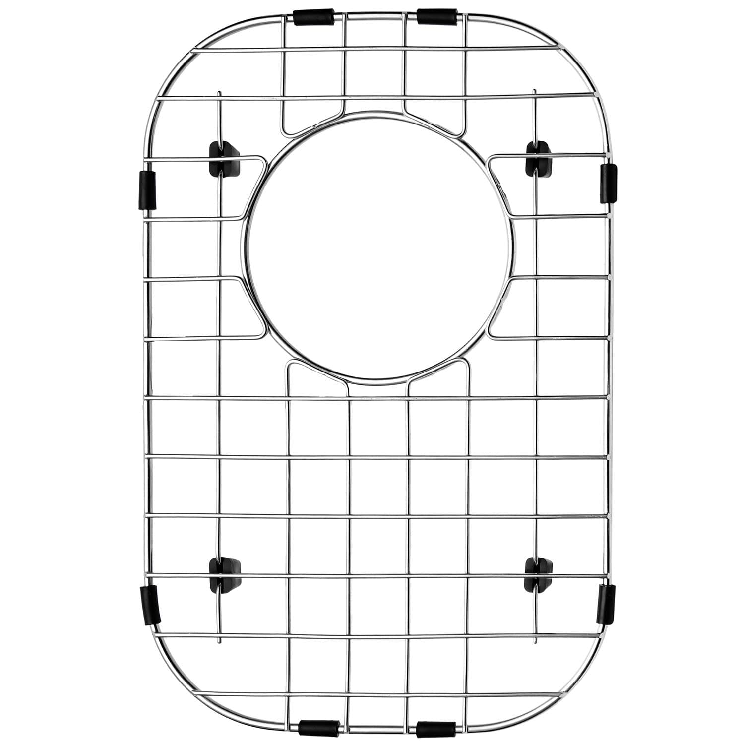 Serene ValleySink Bottom Grid 9" x 13-7/8", Rear Drain with Corner Radius 2-3/4", Sink Protector NLW0914R