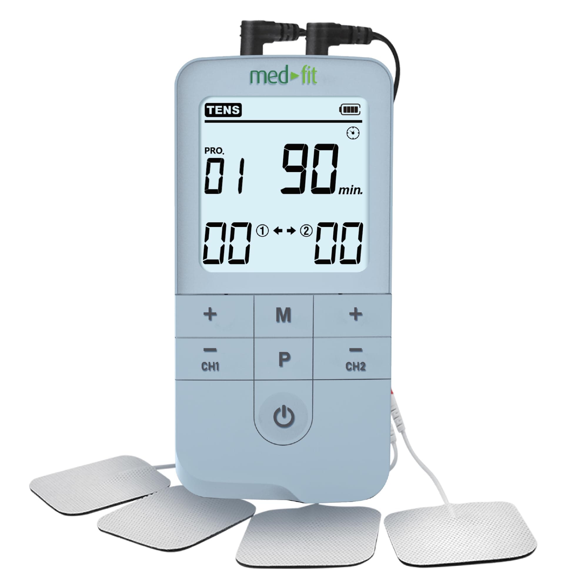 Med-Fit Digital EMS Electronic Sports Muscle Stimulator and Muscle Toning Machine also includes 12 pain relief programmes
