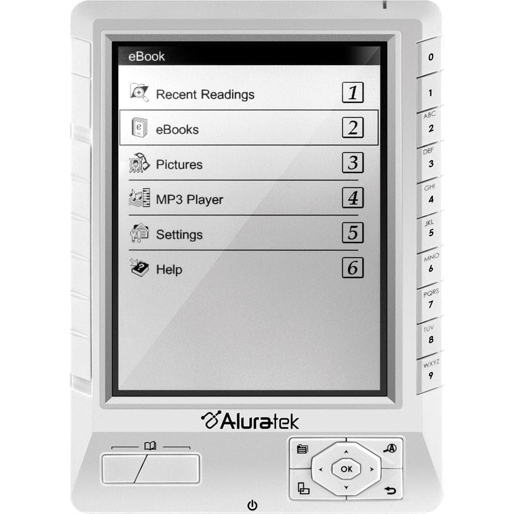 Aluratek Libre Ebook Reader Pro (White)