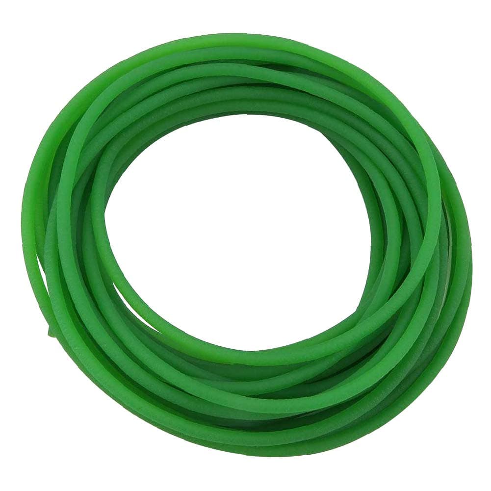 Beduan PU Transmission Round Belt 6mm OD High-Performance Urethane Belting Green for Conveyor Bonding Machine Dryer 16.4 Ft