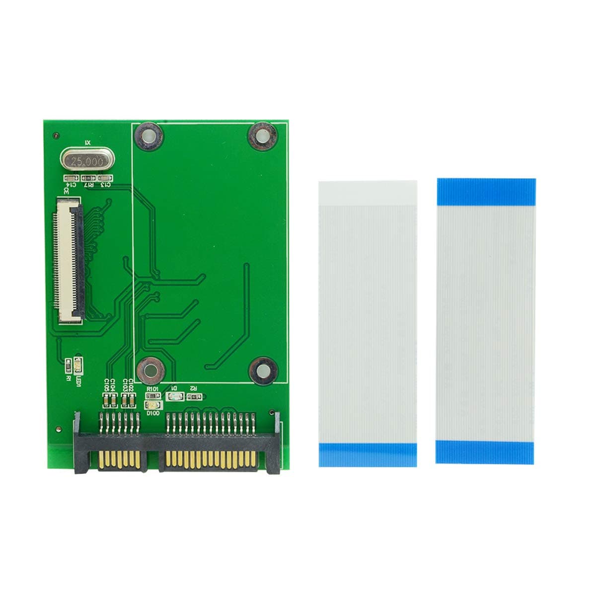 chenyang SATA to 40 Pin ZIF CE 1.8 Inch SSD HDD Adapter Board with LIF Flat Cable