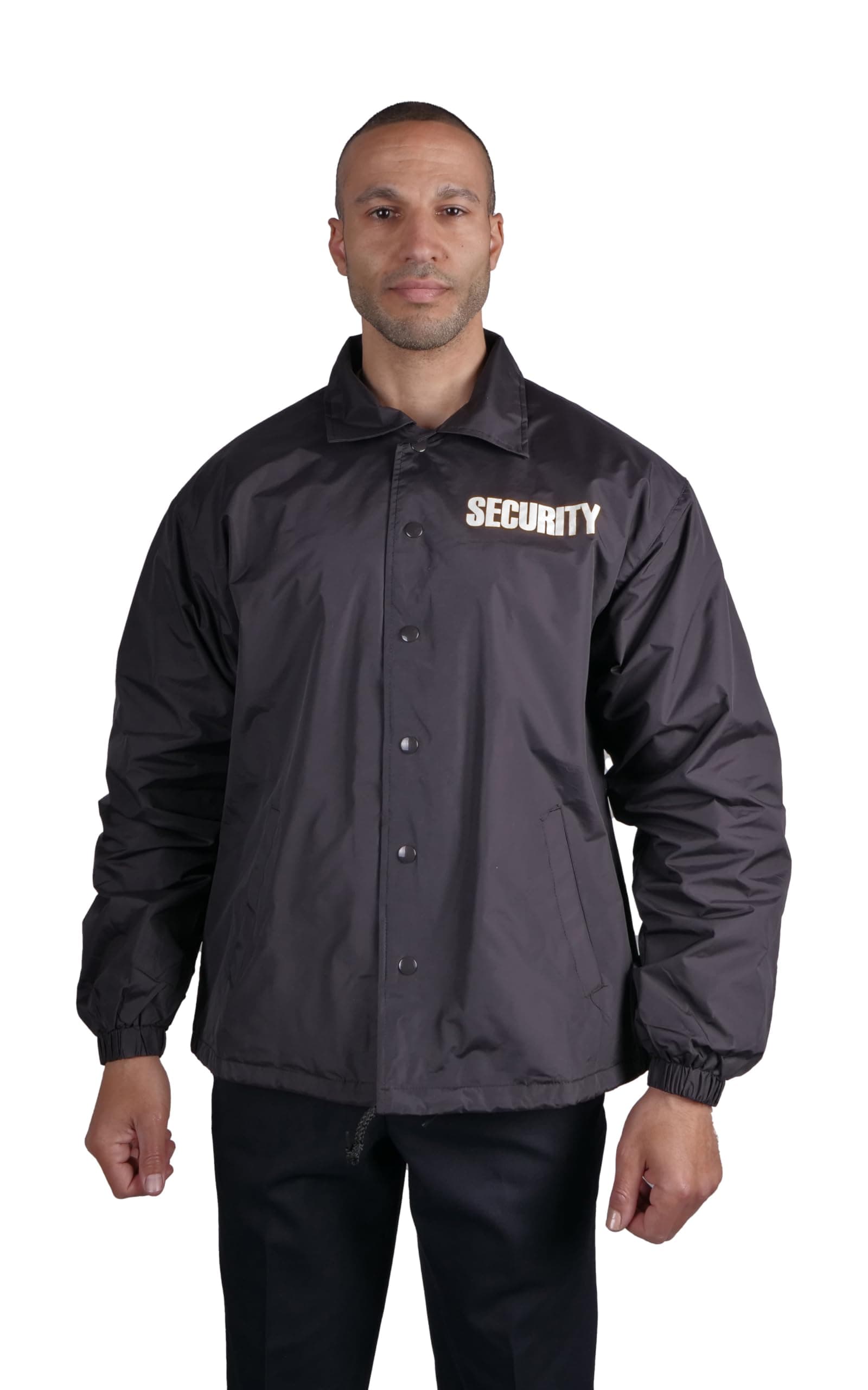 First Class 100% Nylon Windbreaker with Security I.D I