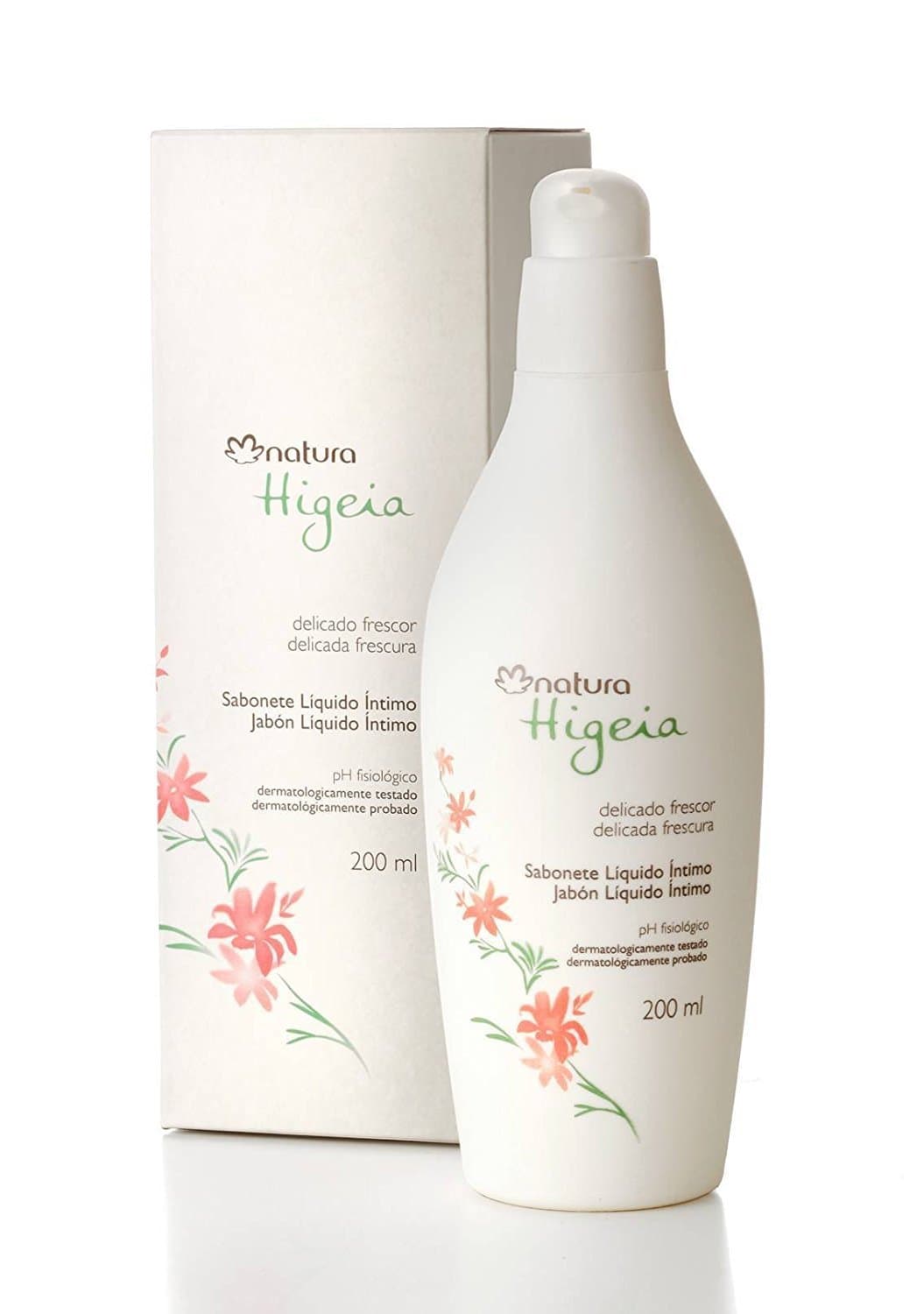 Linha Higeia Natura - Sabonete Liquido Intimo Delicado Frescor 200 Ml - (Natura Higeia Collection - Delicate Freshness Intimate Liquid Soap 6.8 Fl Oz)