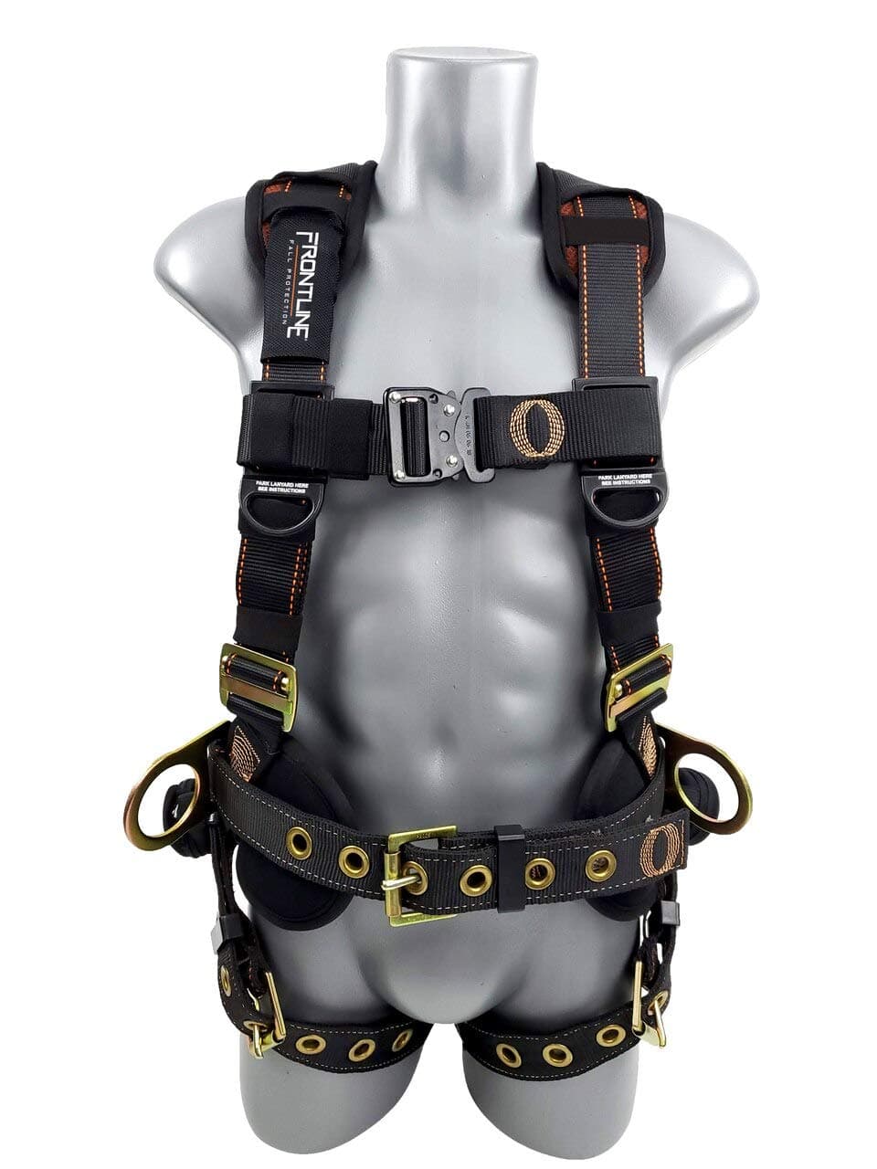 FRONTLINE FALL PROTECTIONHarnesses + D-Ring+ Multiple Styles + OSHA and ANSI compliant