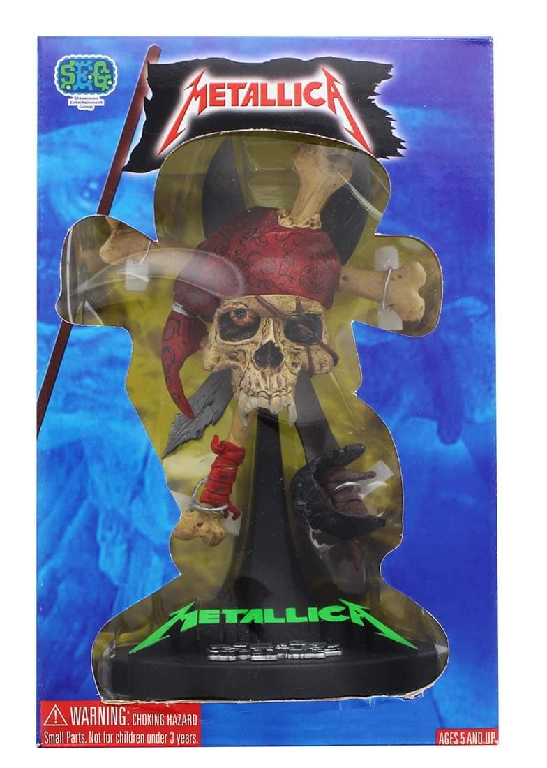 Metallica Damaged Pirate Statue