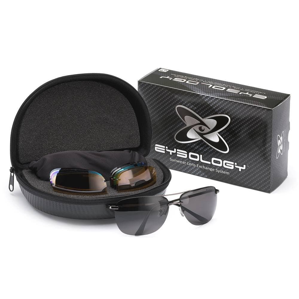 INTERCHANGEABLE LENS MULTIFUNCTIONAL PILOT AVIATOR SUNGLASSES SYSTEM
