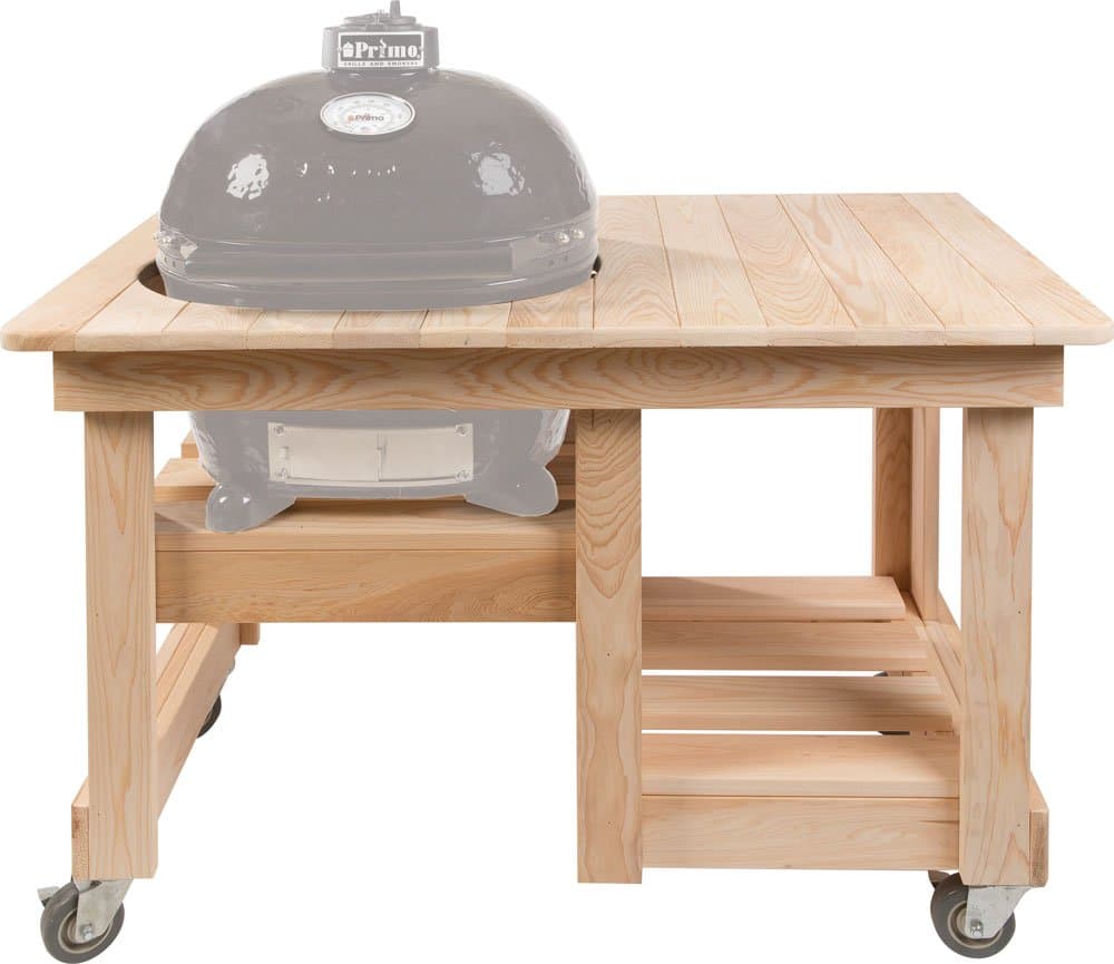 - Primo Ceramic Grills Oval JR 200 Cypress Counter Top Table