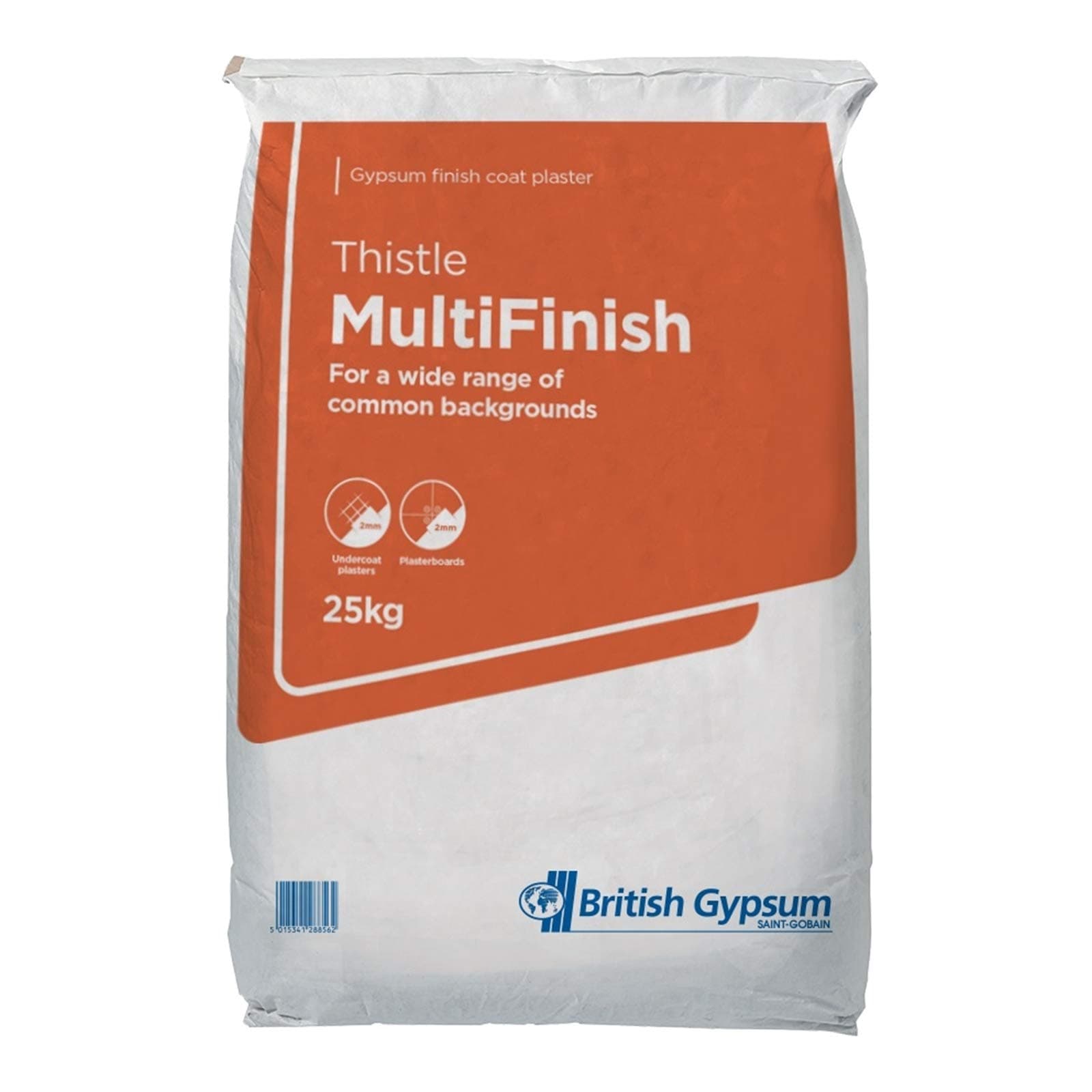 Thistle Multi Finish Plaster British Gypsum 25kg - FREE Delivery