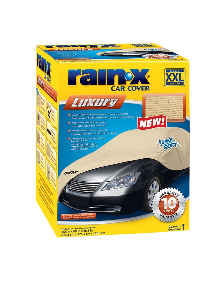 Rain-X 805529 Beige XX-Large Luxury Car Cover