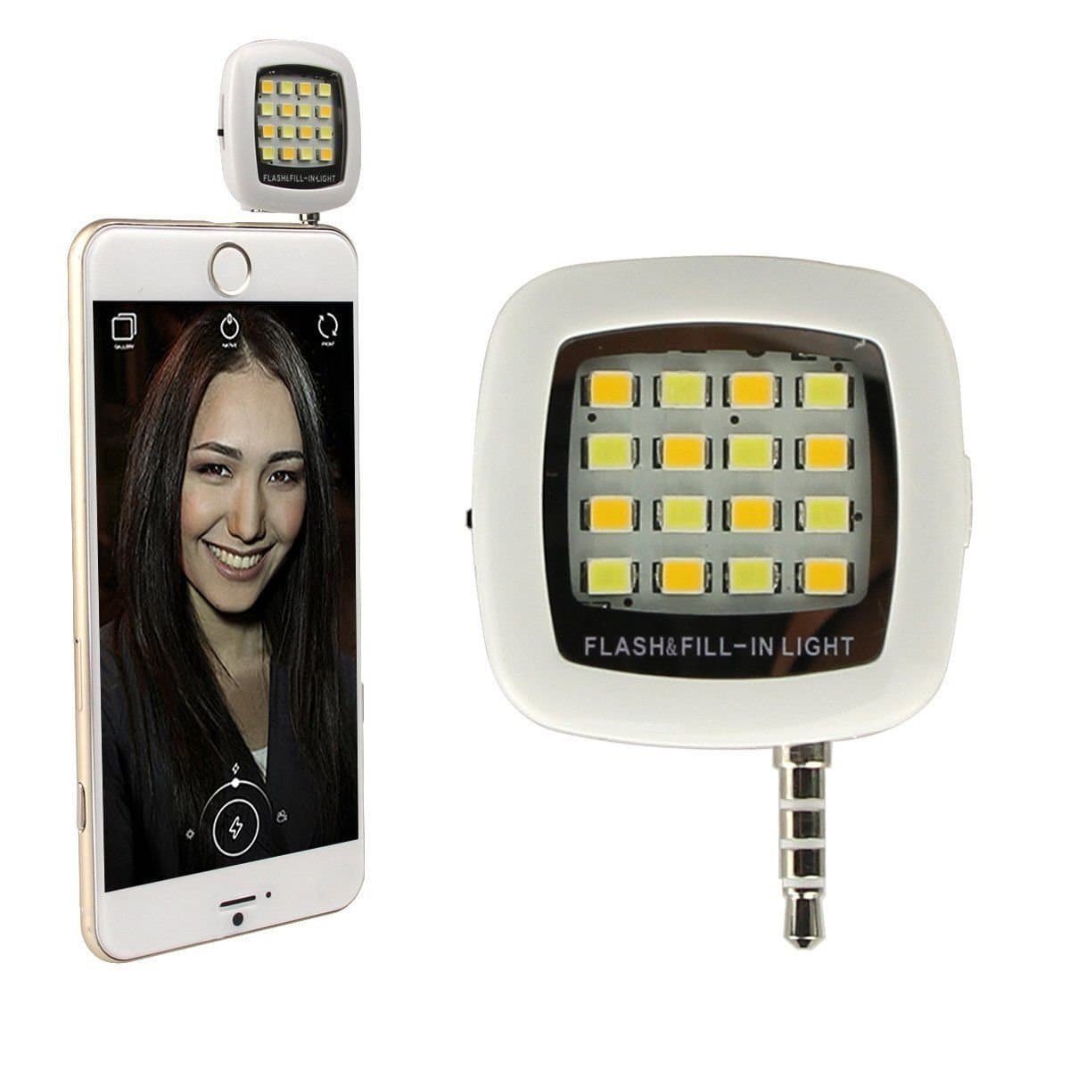 protabled188 Night Using Selfie - Enhancing Dimmable Flash Light - White