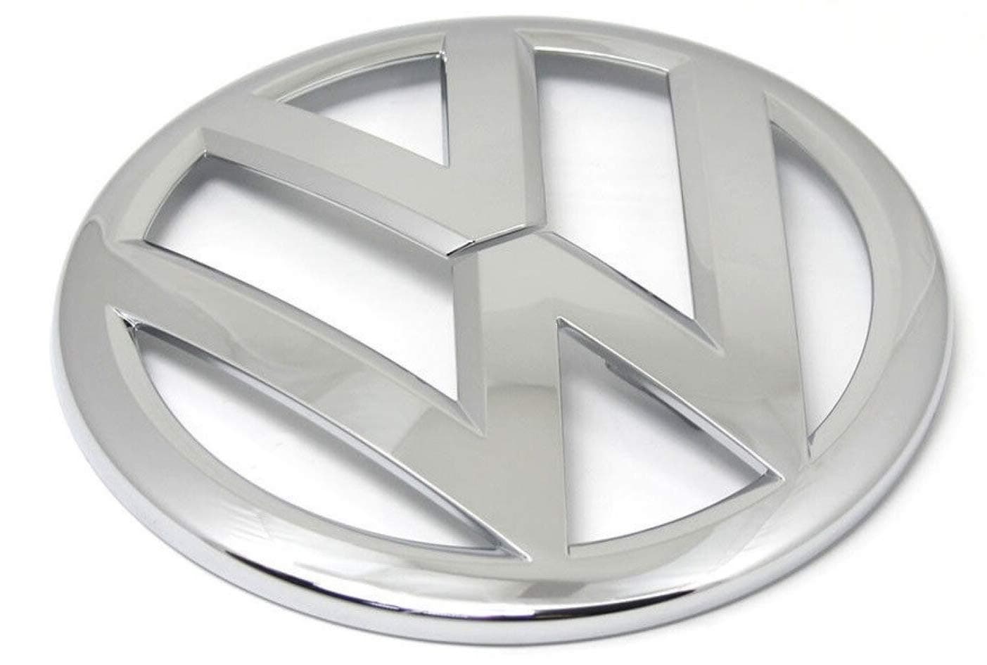Genuine VW Front Grill Badge Emblem Chrome - 5G0853601 2ZZ