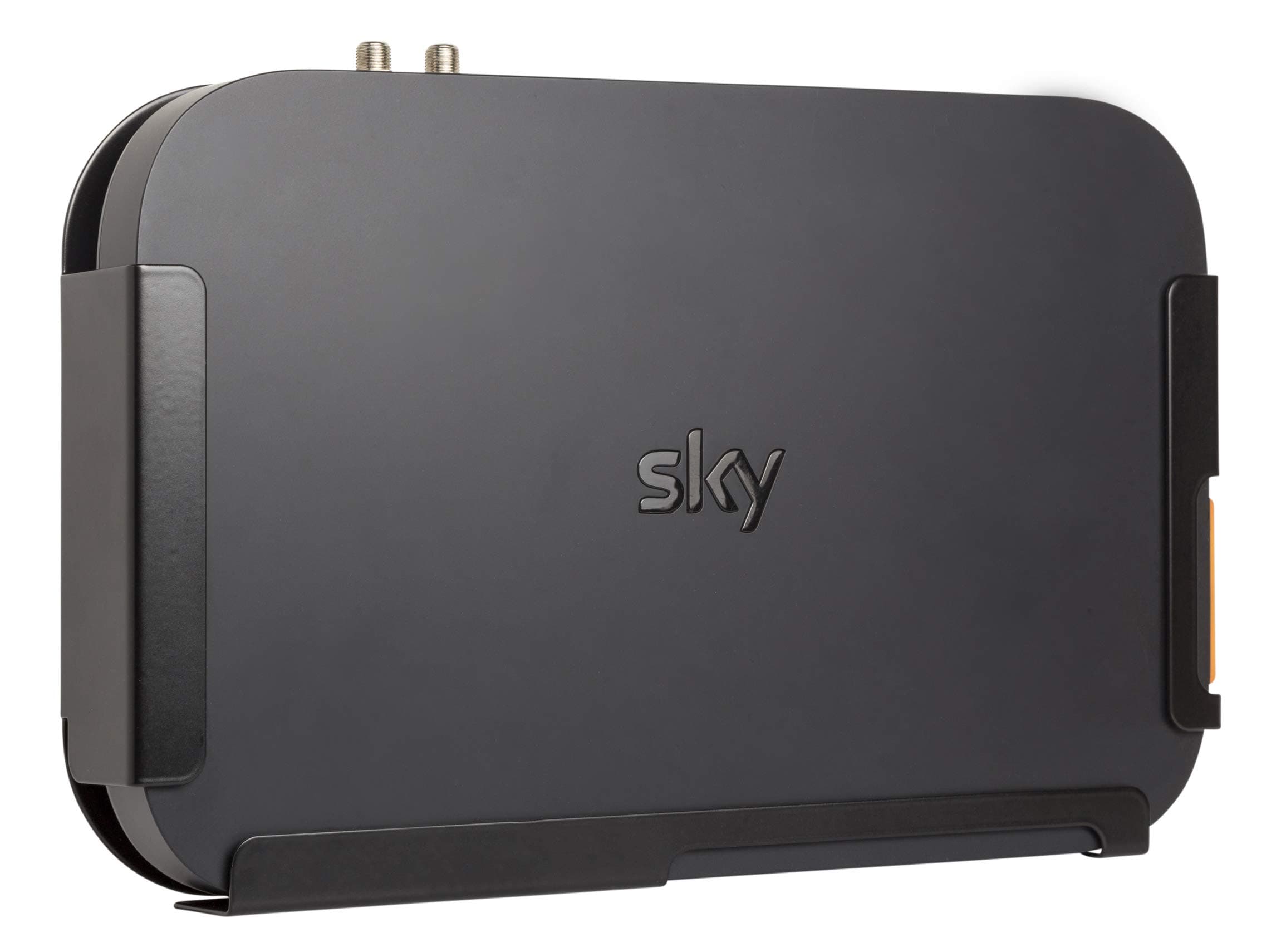 Q-View Sky Q Box Wall Mount Bracket (1TB & Earlier 2TB) - Made In UK (Steel)