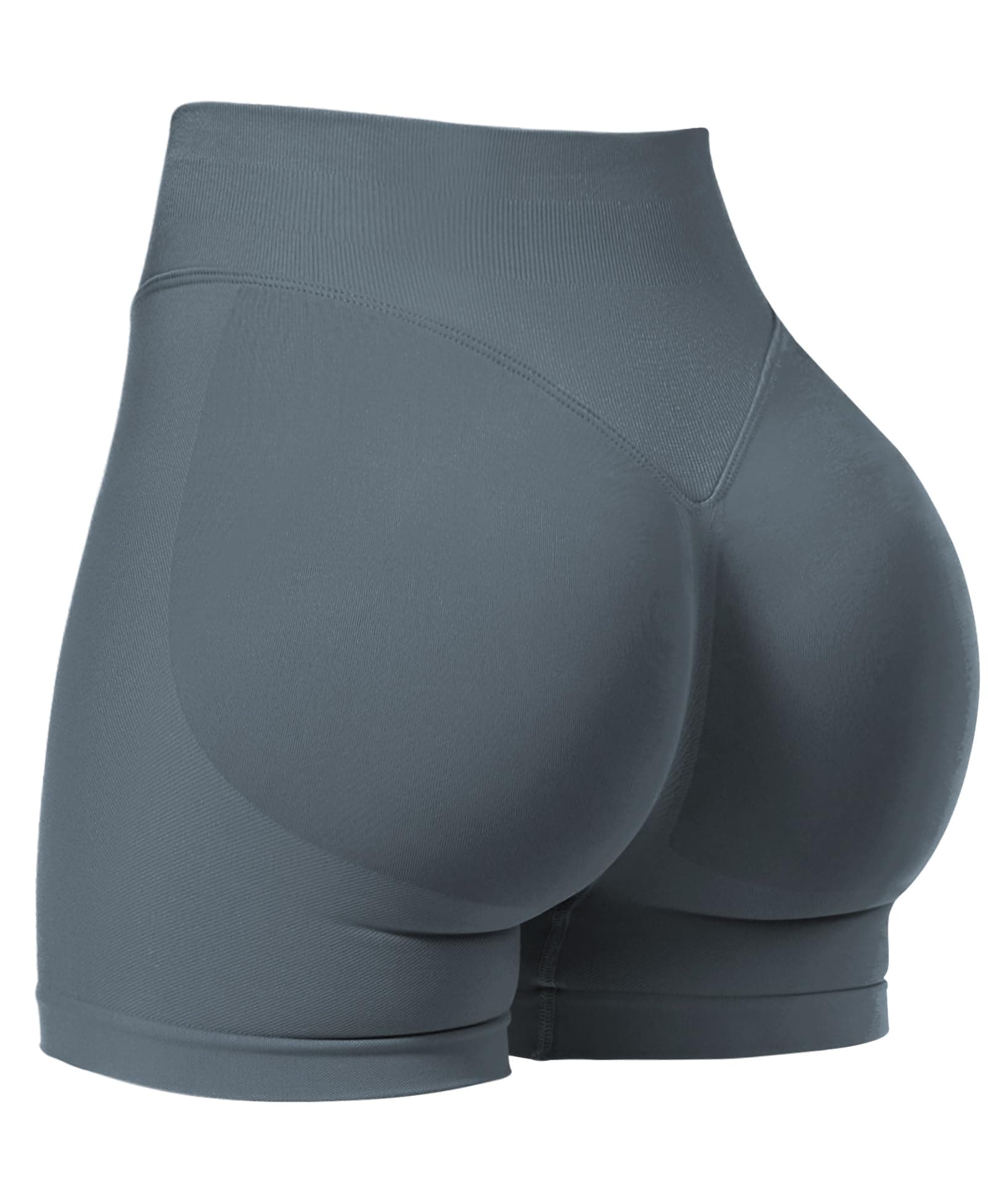 VOYJOY Women Workout Impact Shorts 2.5"/ 3.6"/ 4.5"/ 6" Scrunch Butt Lifting Gym Seamless Booty Biker Shorts