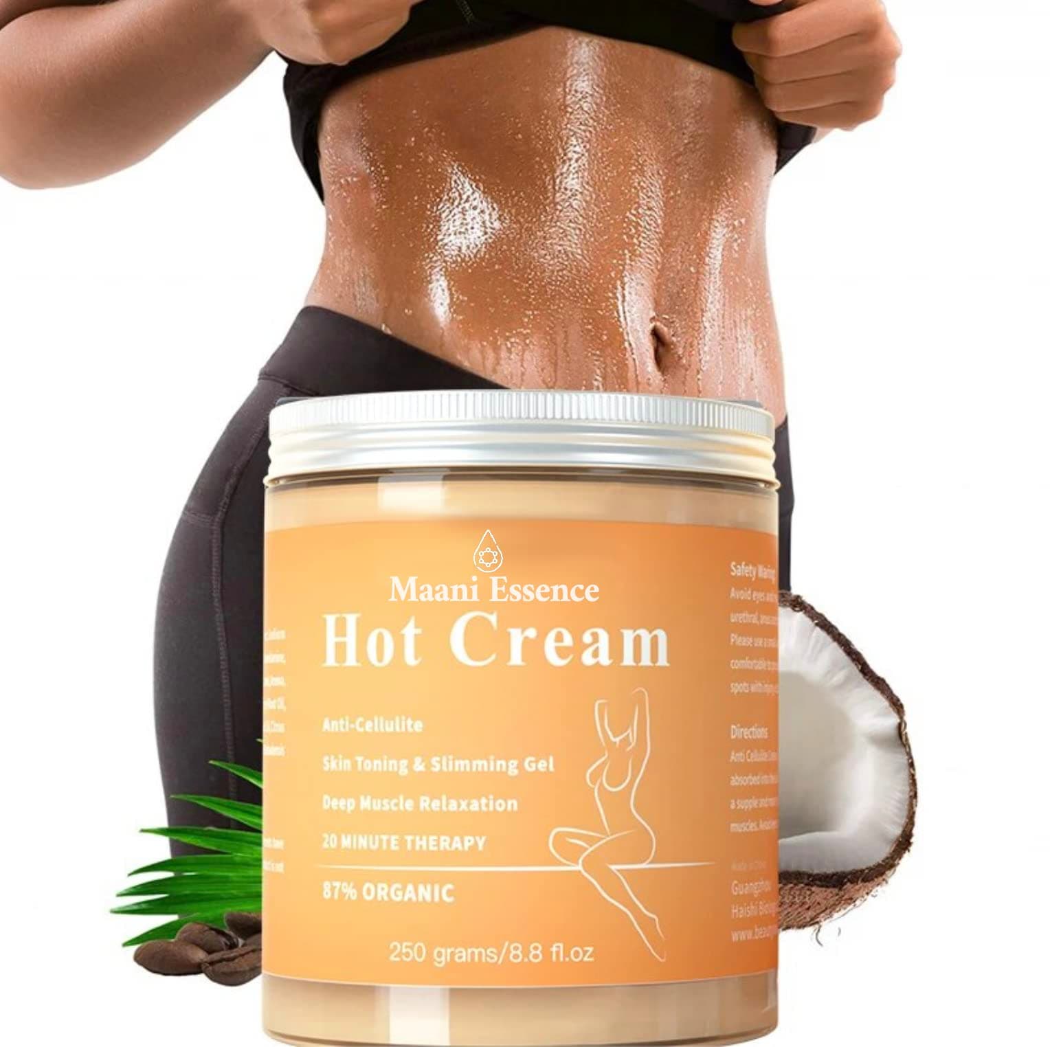 Fat Burning Cream, Slimming Cream, Hot Cream, Best Weight Loss Cream, Skin Firming Cream Anti-Cellulite Body Cream, Skin Slimming Firming Gel, Deep Muscle Relaxation Hot Cream