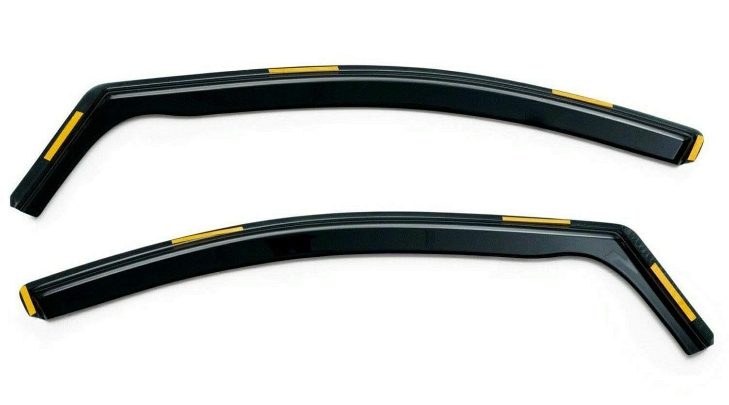 EdgeVisors Wind Deflectors Set Fits: Vauxhall Astra J GTC MK6 2010-2015 3 Door Hatchback 2pc