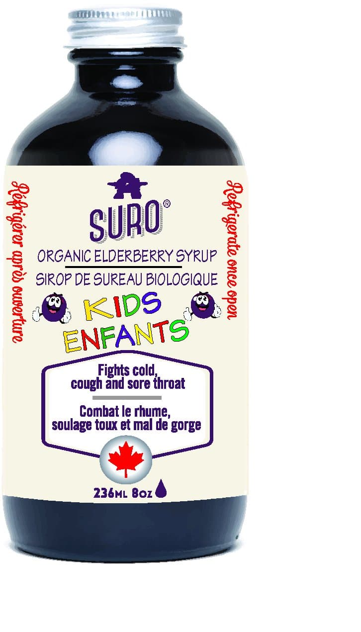 SURO Elderberry Syrup for Kids, 236 ML