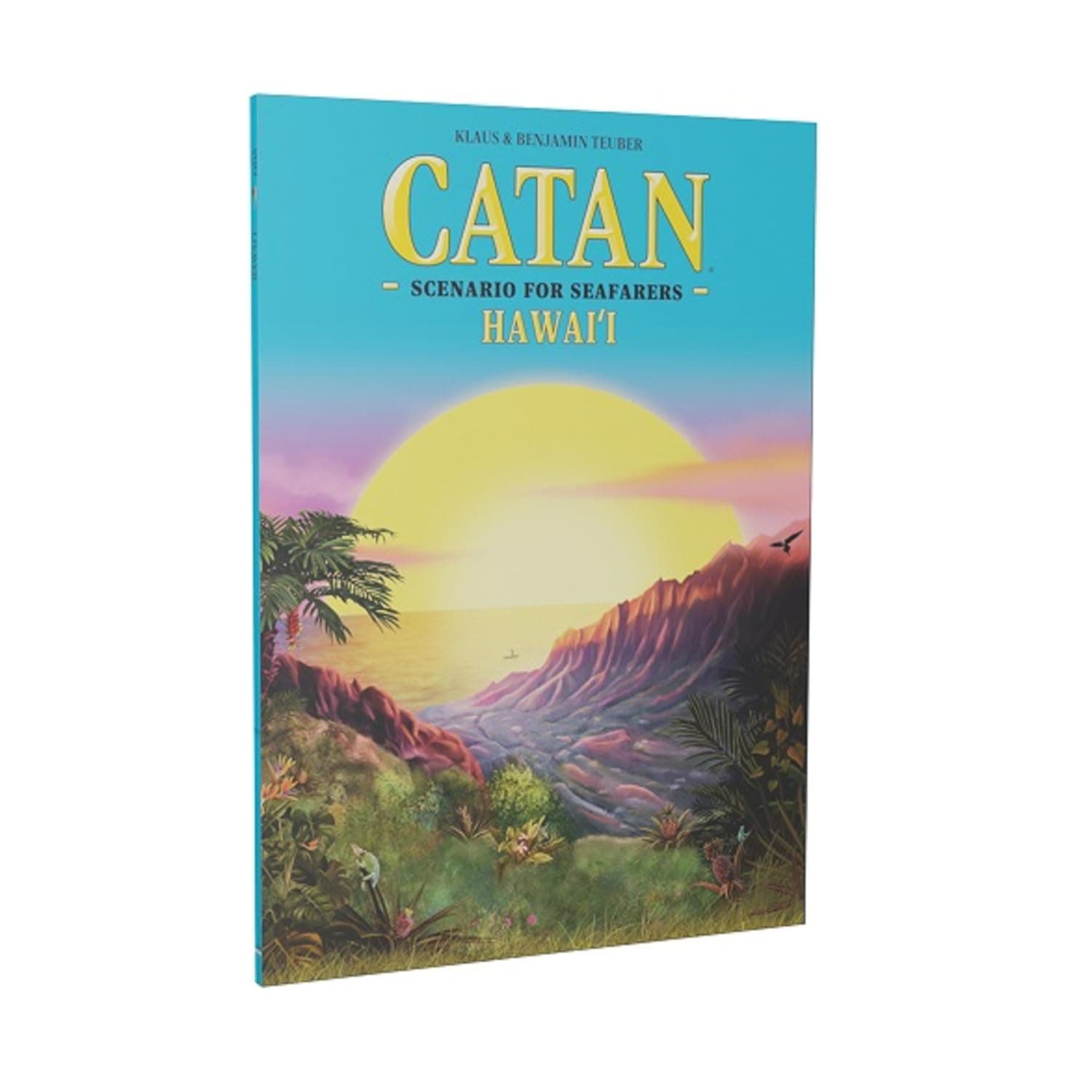 Hawai'i SCENARIO EXPANSION - Tropical Fishing Excursion for CATAN Seafarers! Strategy Game, Family Game for Kids and Adults, Ages 10+, 3-6 Players, 75 Minute Playtime, Made by CATAN Studio