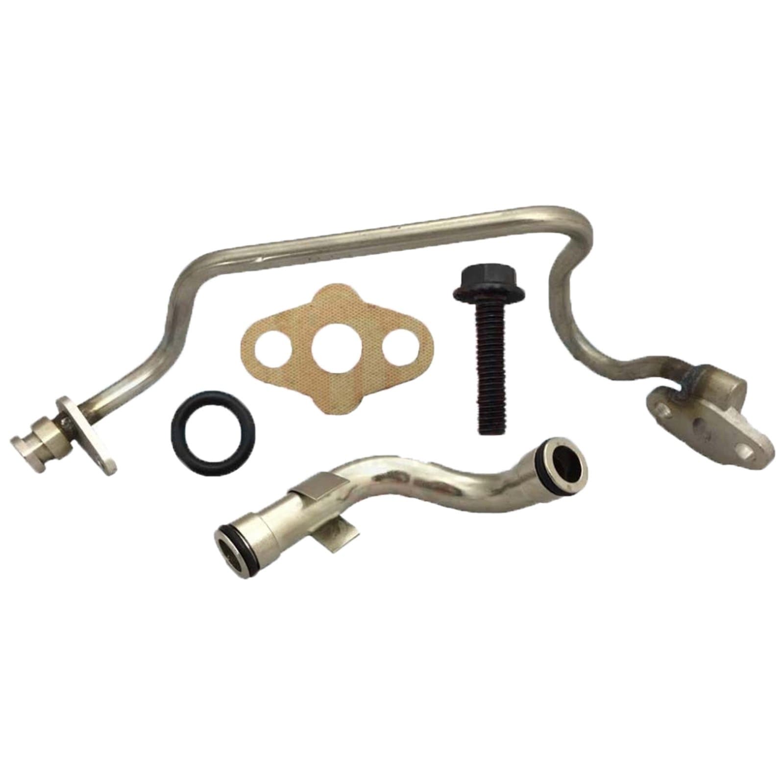 Updated Turbo Feed & Drain Line Tube Fits 2004-2007 Ford 6.0L Powerstroke Diesel F250 F350 F450