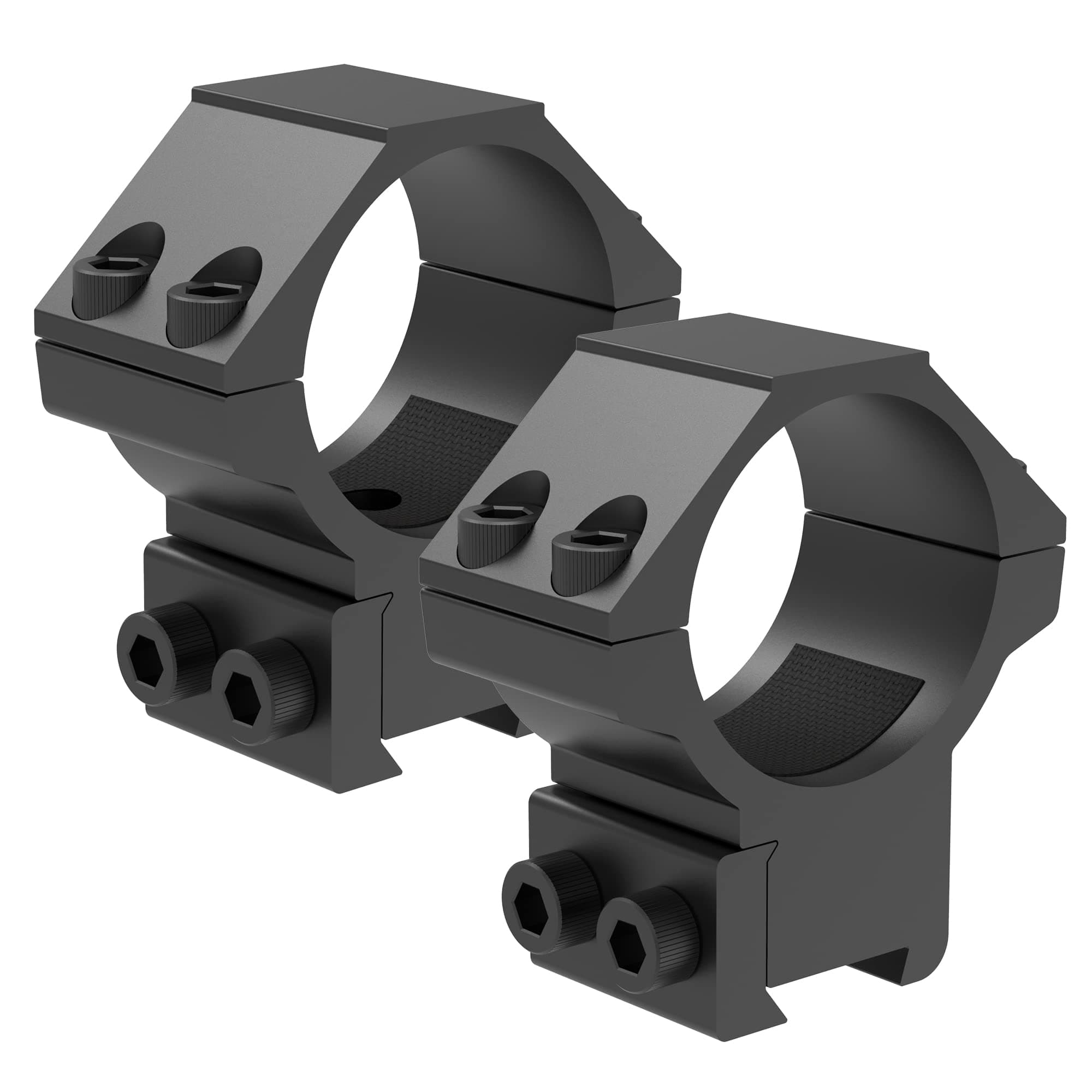 TPO 3/8" Dovetail Scope Rings 30mm Scope Mount for 11mm Dovetail Rail Airsoft...