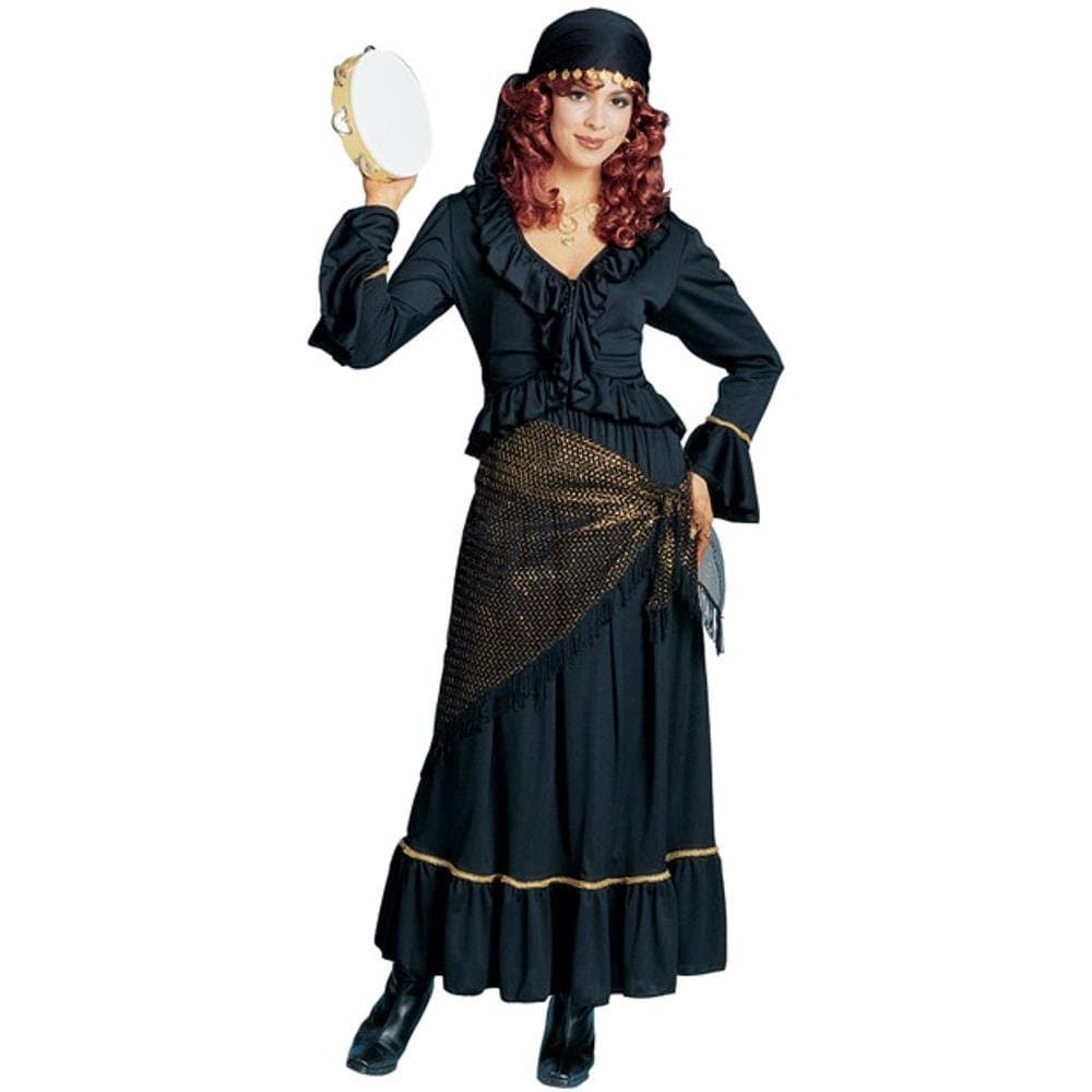 Adult's Mystic Gypsy Halloween Costume (Size: Standard 8-12)