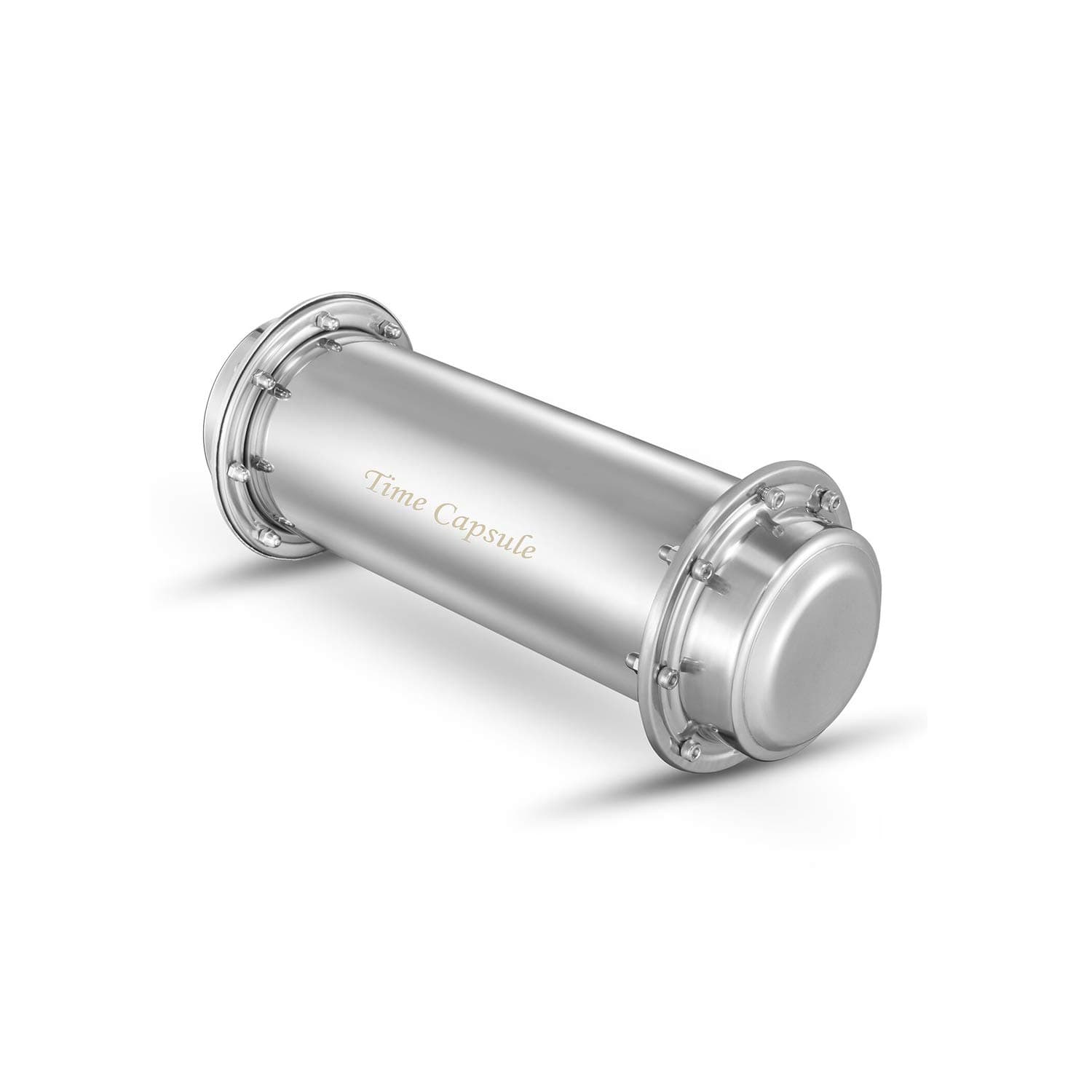 Jasni Time Capsule Stainless Steel Waterproof Container 10.2 Inch S139_M