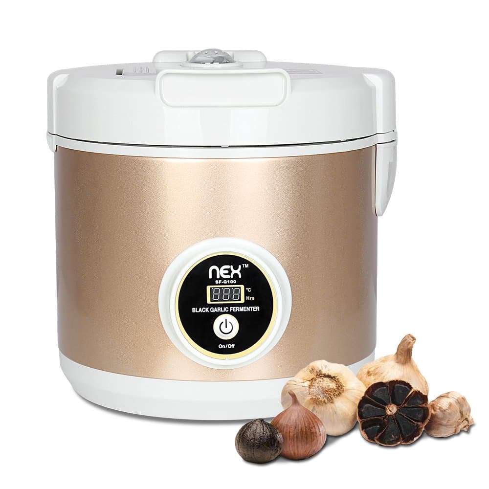 NEX Black Garlic Fermenter, 5L Large Capacity Full Automatic Intelligent Control Multiple Clove Garlic DIY Cooker Fermentation - Simple, Fast and Secure