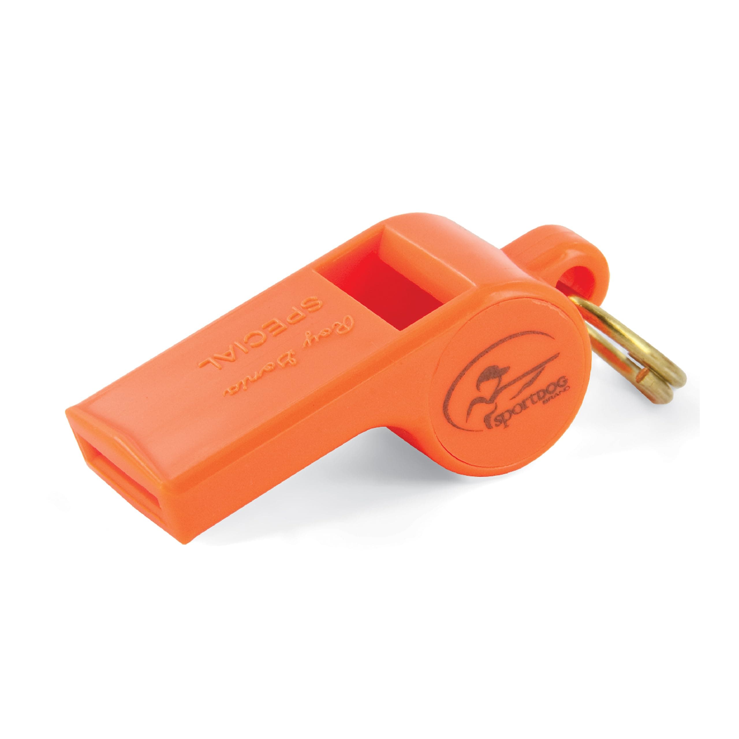 Brand Roy Gonia Special Whistle Without Pea - Hunting Dog Training Whistle with Easy-to-Blow Design - Orange