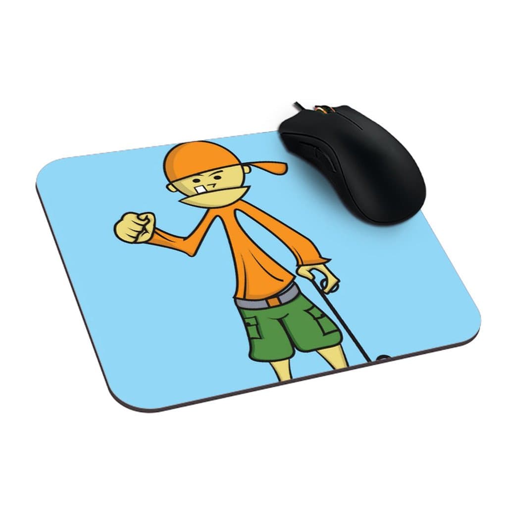 The Mouse Pad Boom Box Blank 9.25" x 7.75" Skateboard 3