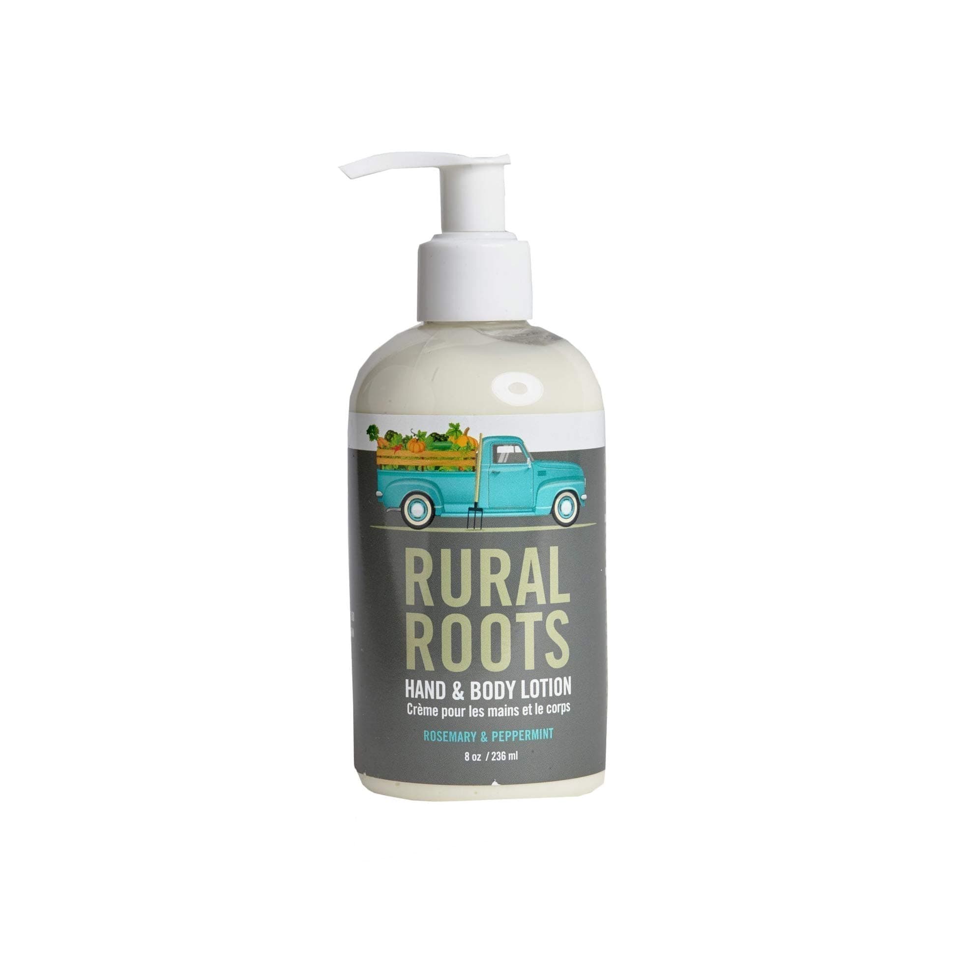 Walton Wood Farm Hand & Body Lotion (Rural Roots) Vegan-Friendly and Paraben-Free 8 oz
