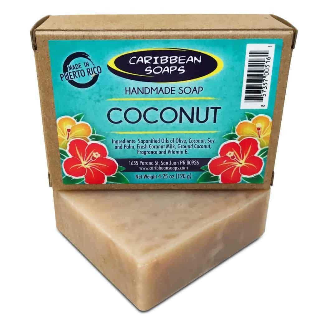 Caribbean SoapsCoconut Handmade Soap - 4.25 oz.