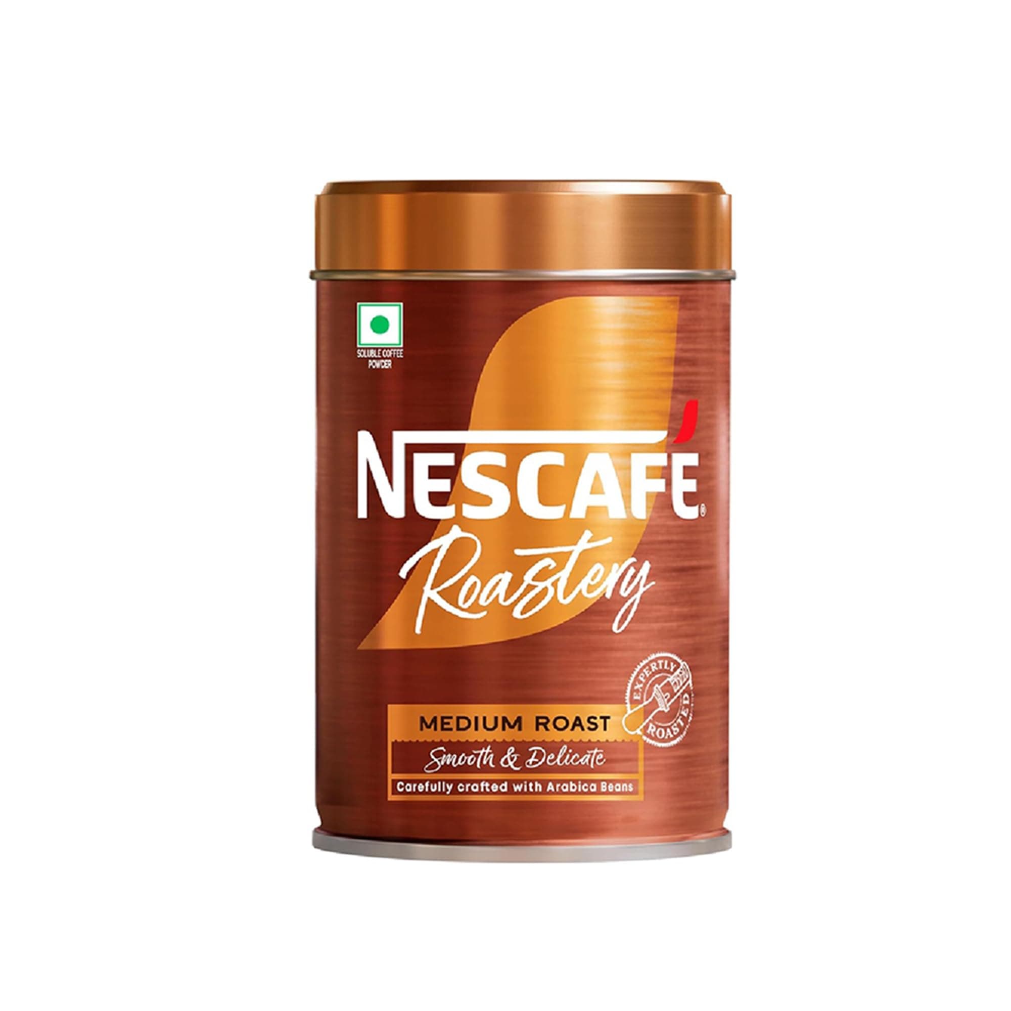 NESCAFE Roastery | Premium Imported Coffee | Medium Roast | Crafted by Master Roasters |Elevate your Coffee Experience | Rich & Intense Taste | 95g Tin (New Launch) Canister