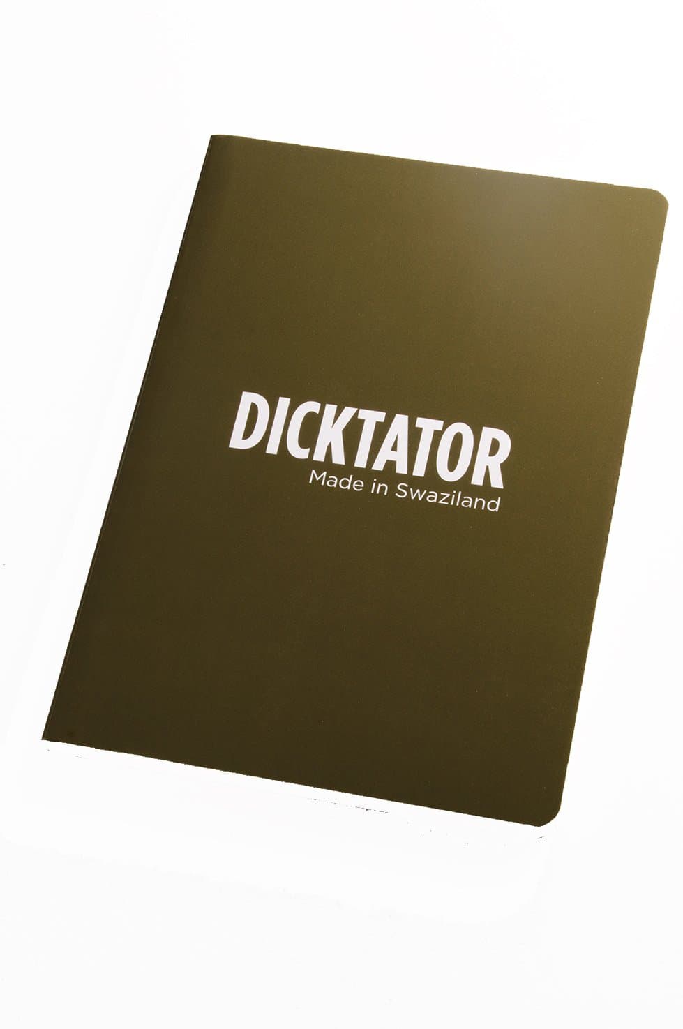 Happily Ever Paper Repunation Dicktator Notebook - Black