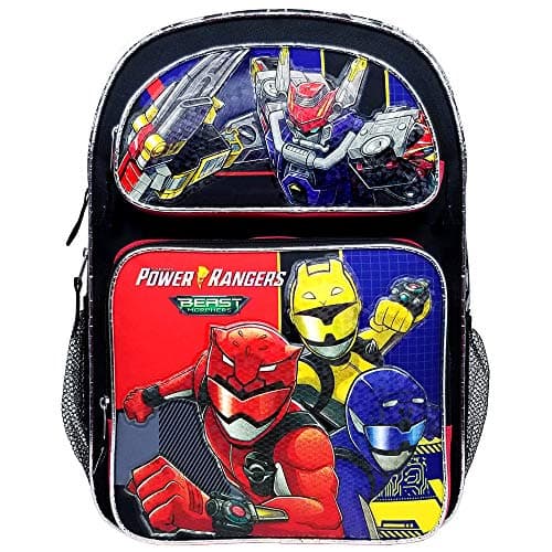 Accessories Innovation Power Morphers Rangers Beast Large Backpack #PR43684, Multicolor, 16"