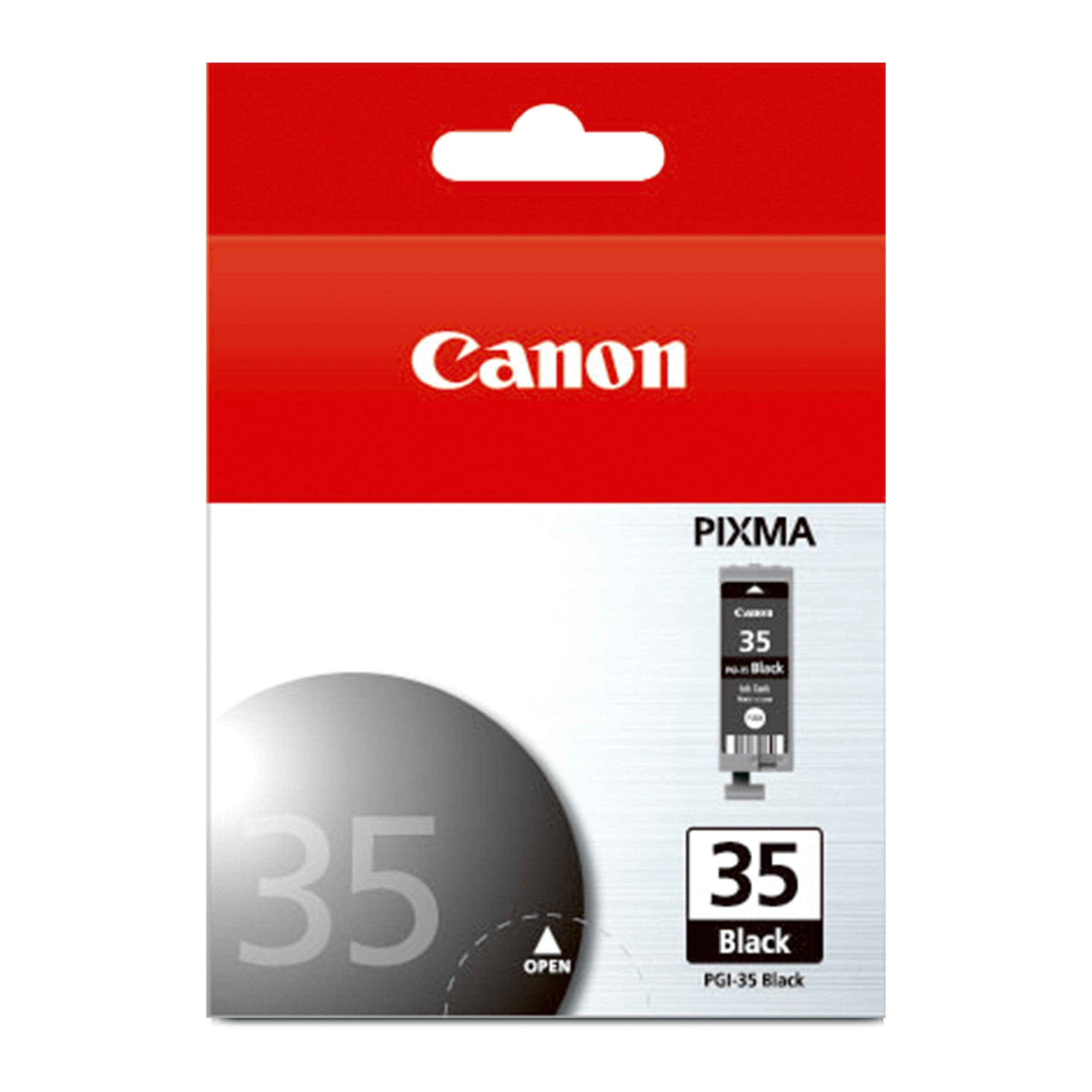 CANON PGI-35 BK Black Genuine Ink Cartridge, Prints Up to 191 A4 Pages