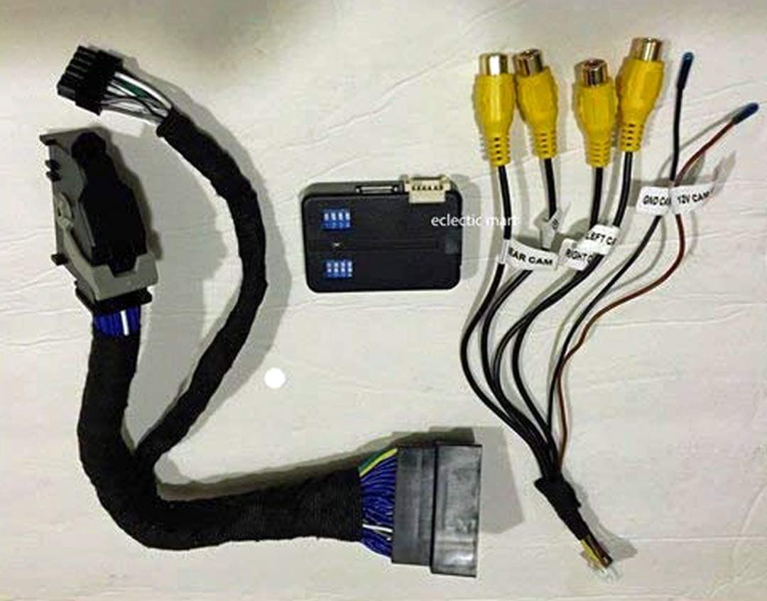 Multi-Camera Interface for Ford & Lincoln SYNC2 & SYNC3 Systems with 8" Screens, 2012-2018 (Cameras not Included)