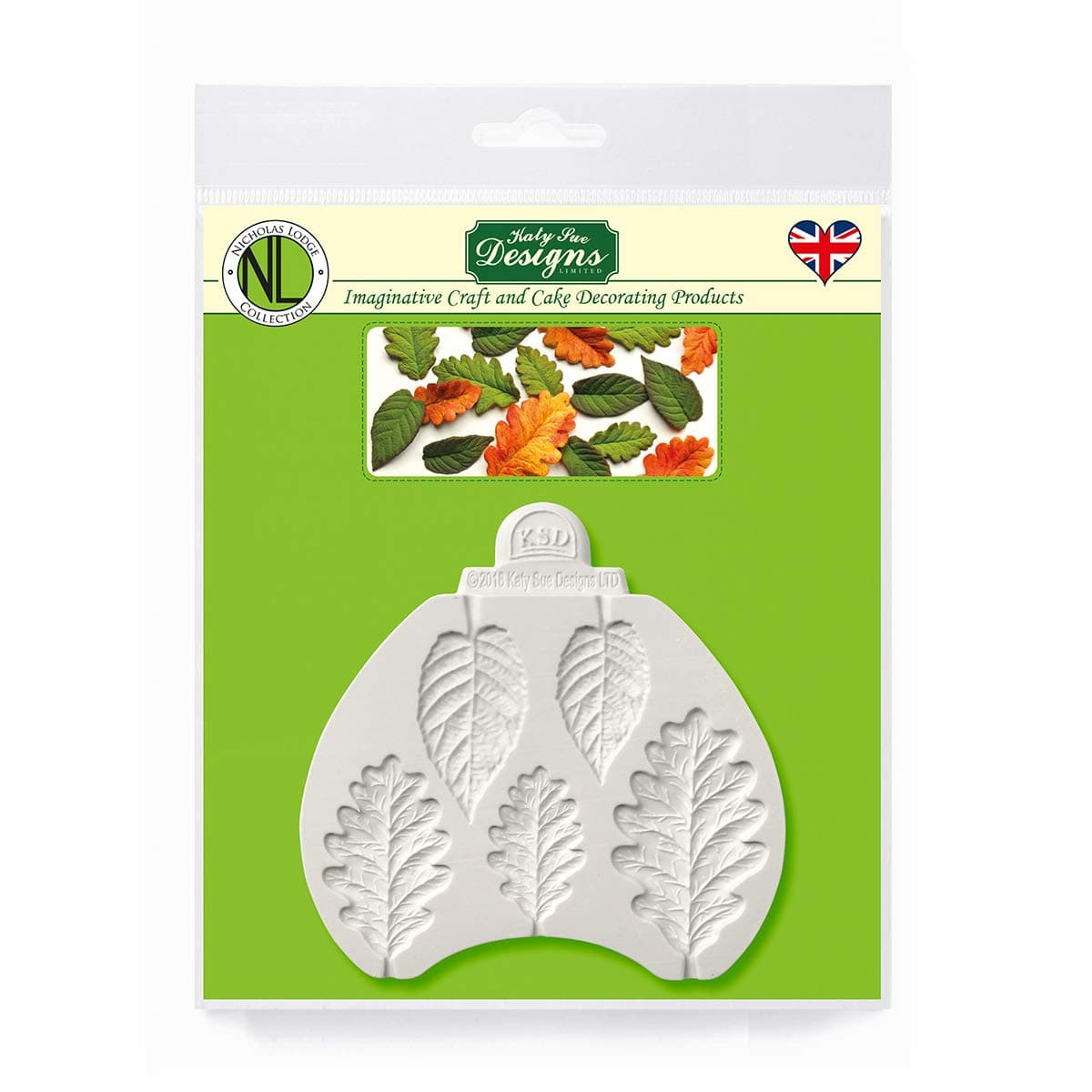 Flower Pro Blackberry & Oak Leaves Silicone Mold For Cake Decorating & Craft. For Fondant, Sugar Paste & Air Dry Clay from Katy Sue Designs Fondant, Silicone, & Air Dry Clay Molds