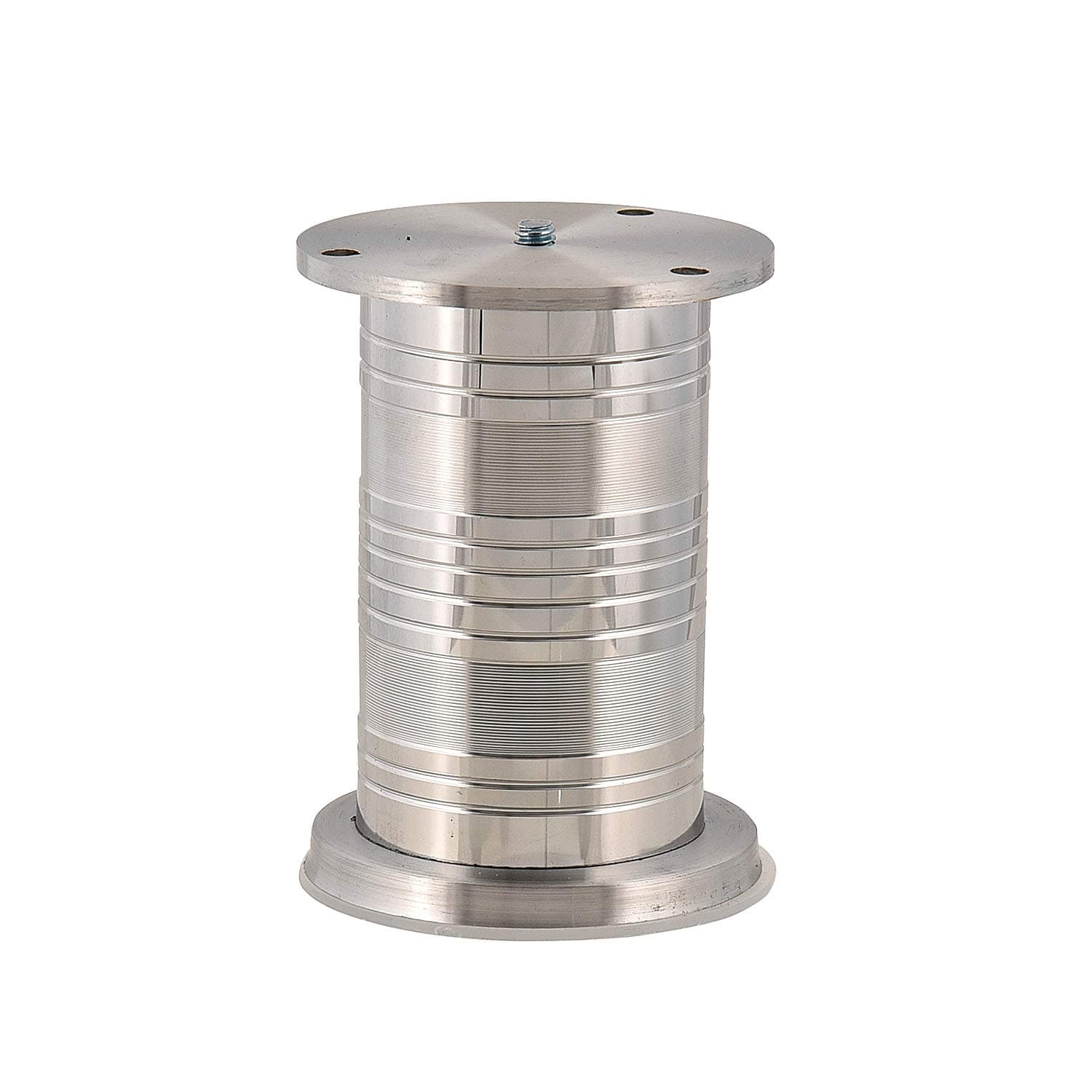 E-Hardware Depot:Cylindrical Legs(Chrome) (4" Inch, Chrome) (Pack of 1)