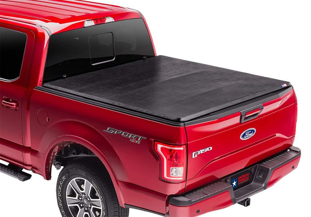 Soft Tri-fold Truck Bed Cover | 66202 | fits Dodge Ram 2009-18, 2019 Classic 1500 (6 ft 4 in bed)