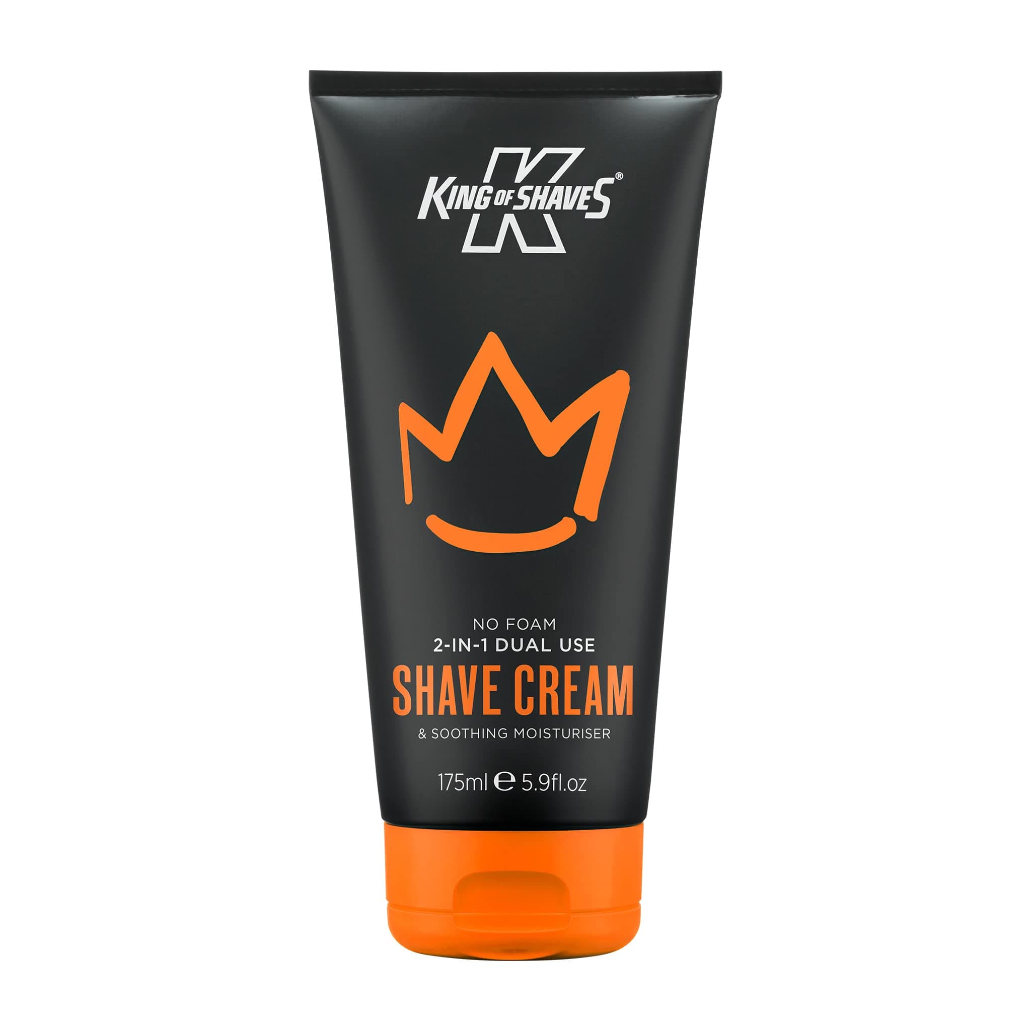 King Of Shaves No Foam 2-IN-1 Dual Use Shave Cream & Soothing Moisturiser 5.92 fl oz