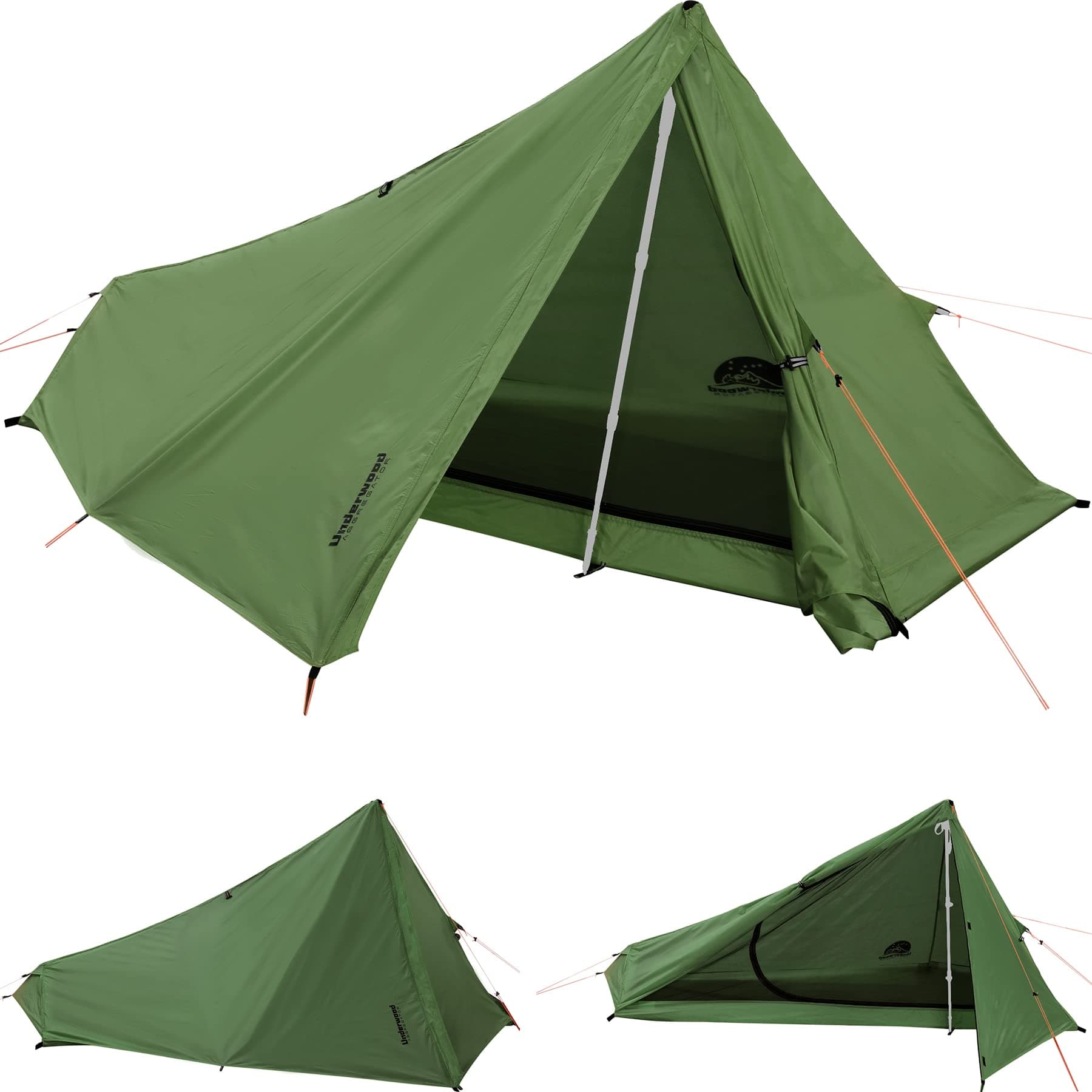 Trekking Pole Tent for Backpacking, Ultralight Backpacking Tent, Waterproof HikingTent for Camping, Lightweight CampingTent for Scouts, Trekker(NO Trekking Poles!!!)