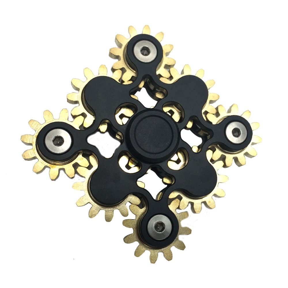 Hand Spinner Fidget Toy Novelty Nine Linkage Gear Spinner Fidget Toy Anxiety Relief Toy Gifts1